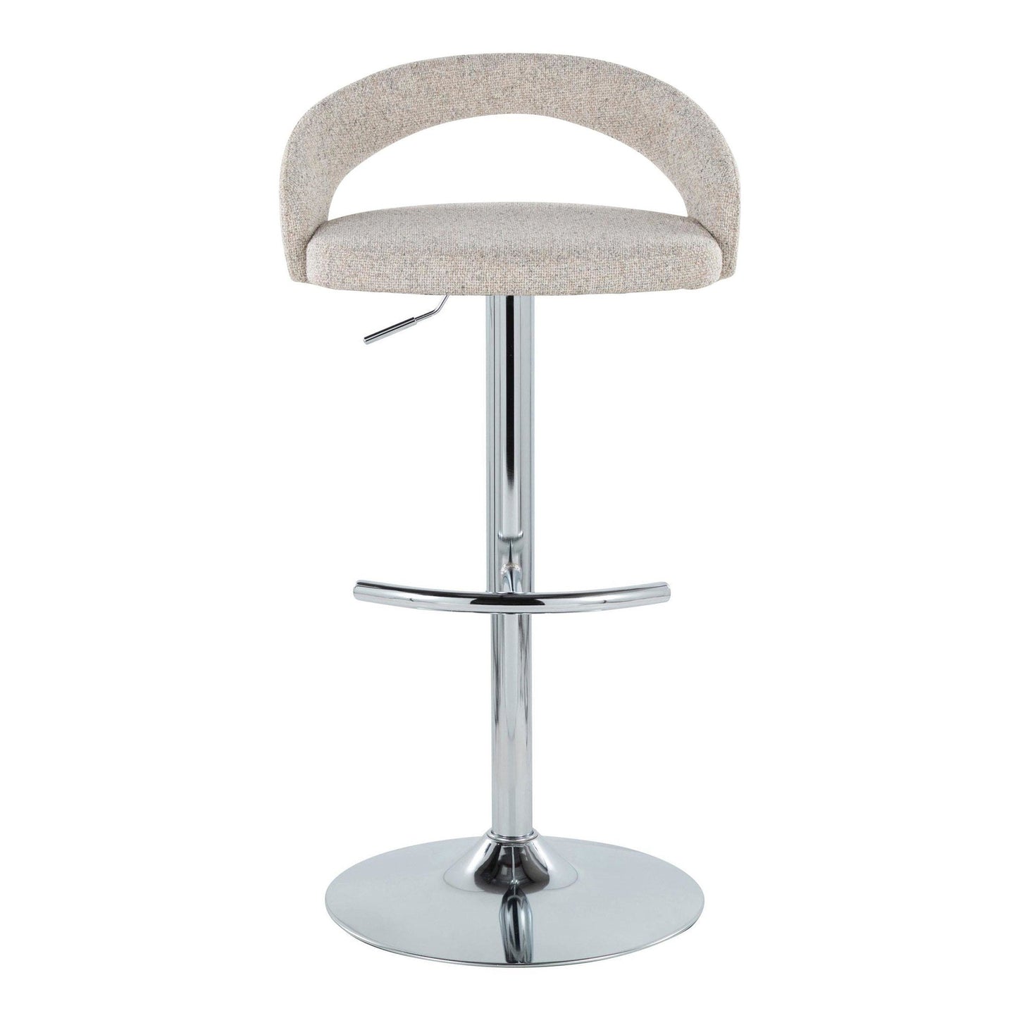 Majestic Office Furniture Upholstered Adjustable Barstool