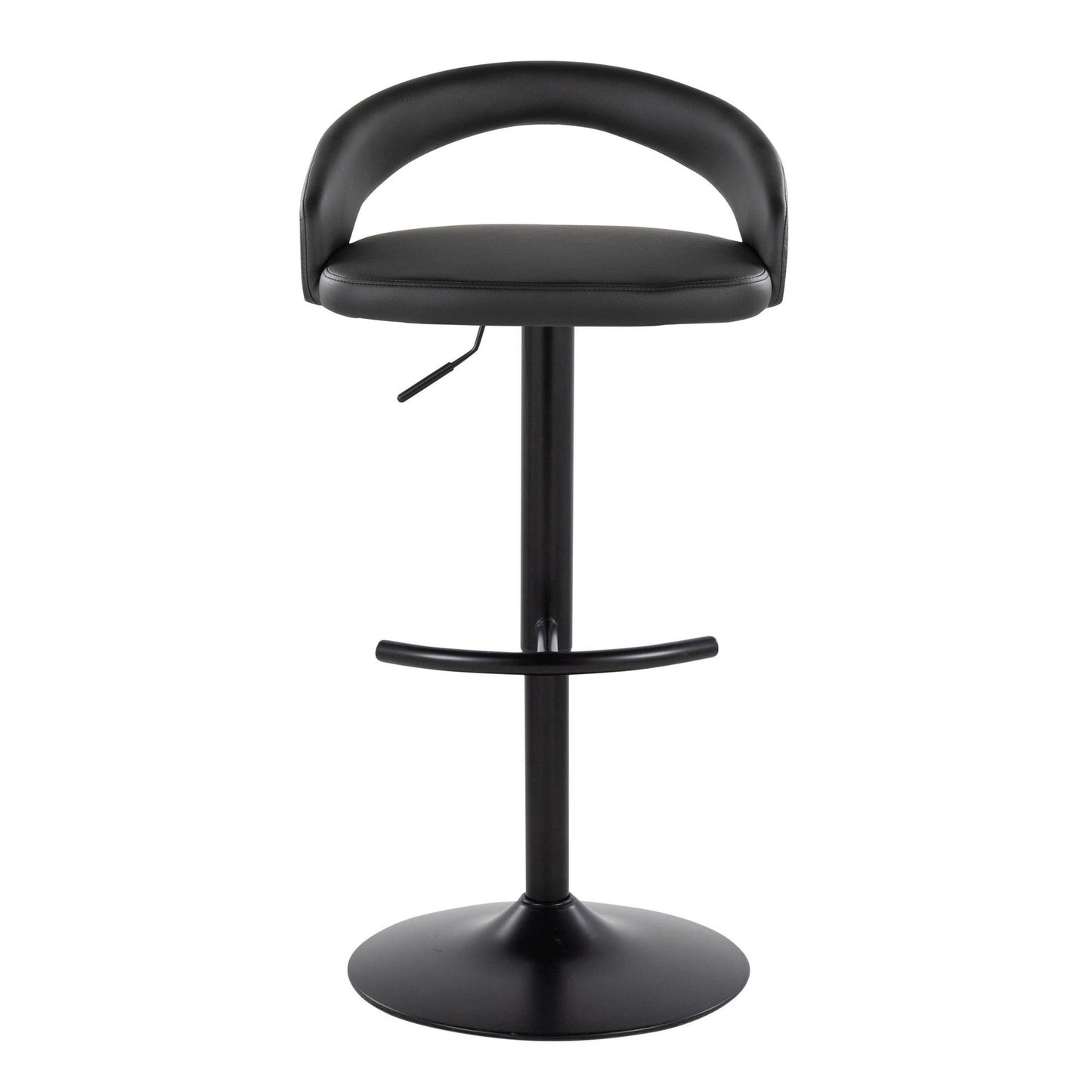 Majestic Office Furniture Upholstered Adjustable Barstool