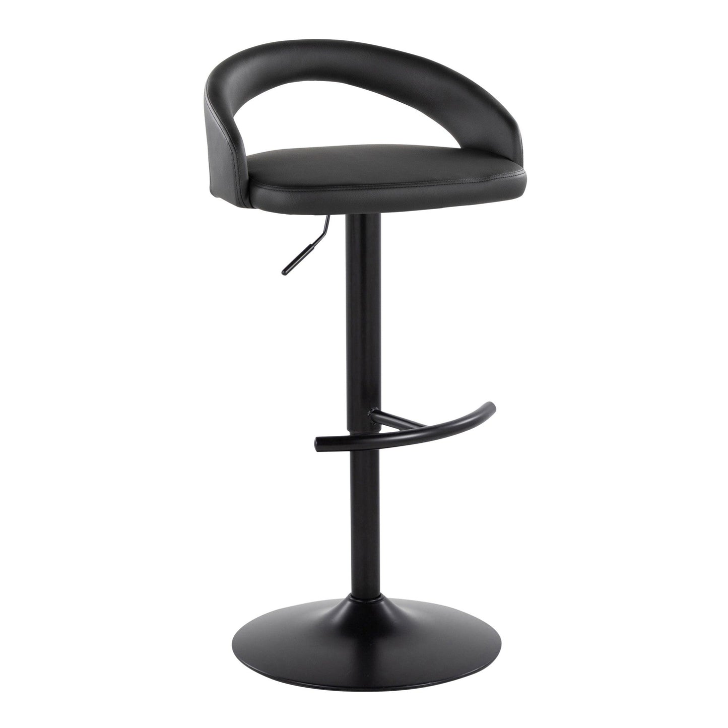 Majestic Office Furniture Upholstered Adjustable Barstool