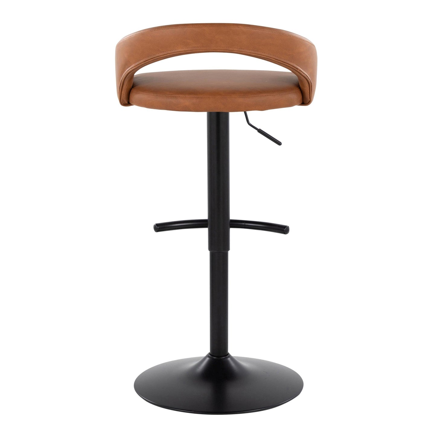 Majestic Office Furniture Upholstered Adjustable Barstool
