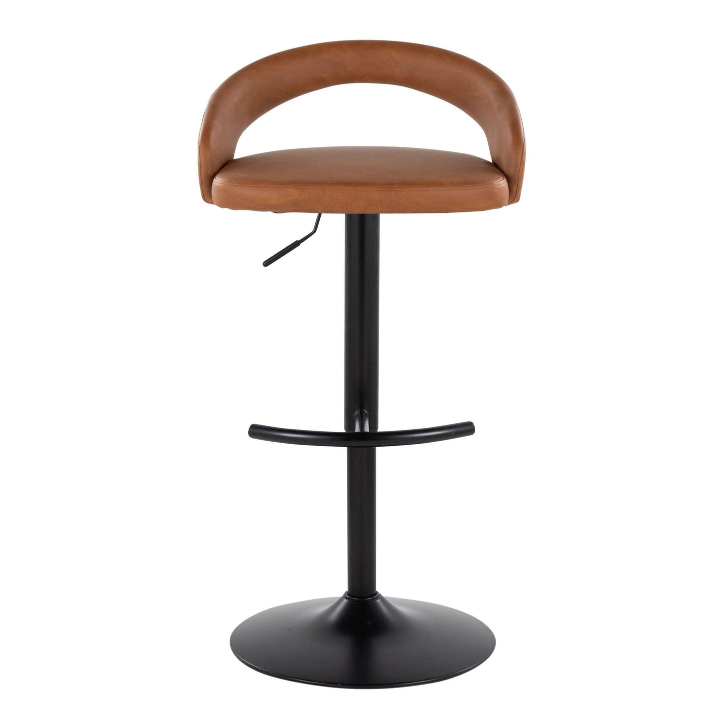 Majestic Office Furniture Upholstered Adjustable Barstool