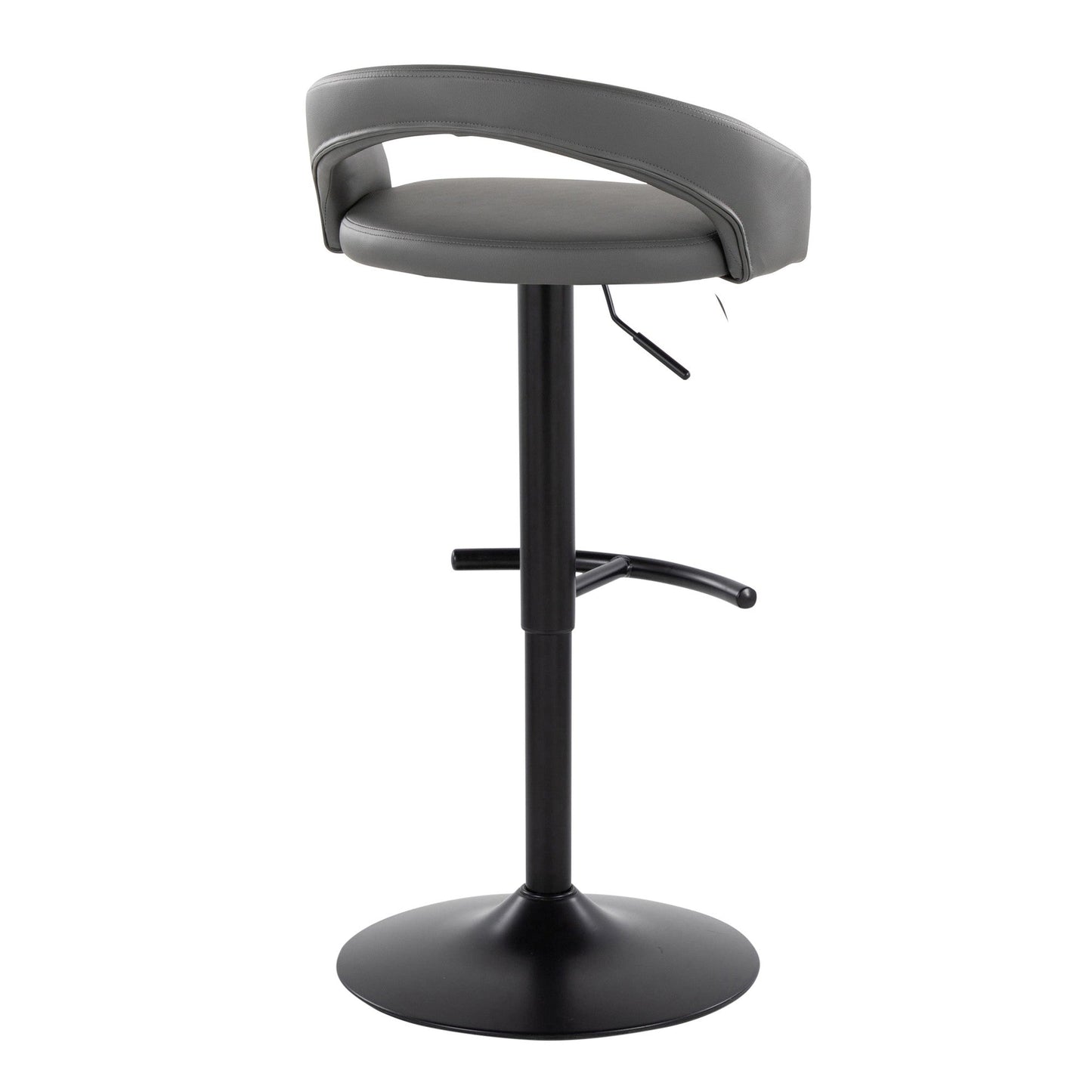 Majestic Office Furniture Upholstered Adjustable Barstool