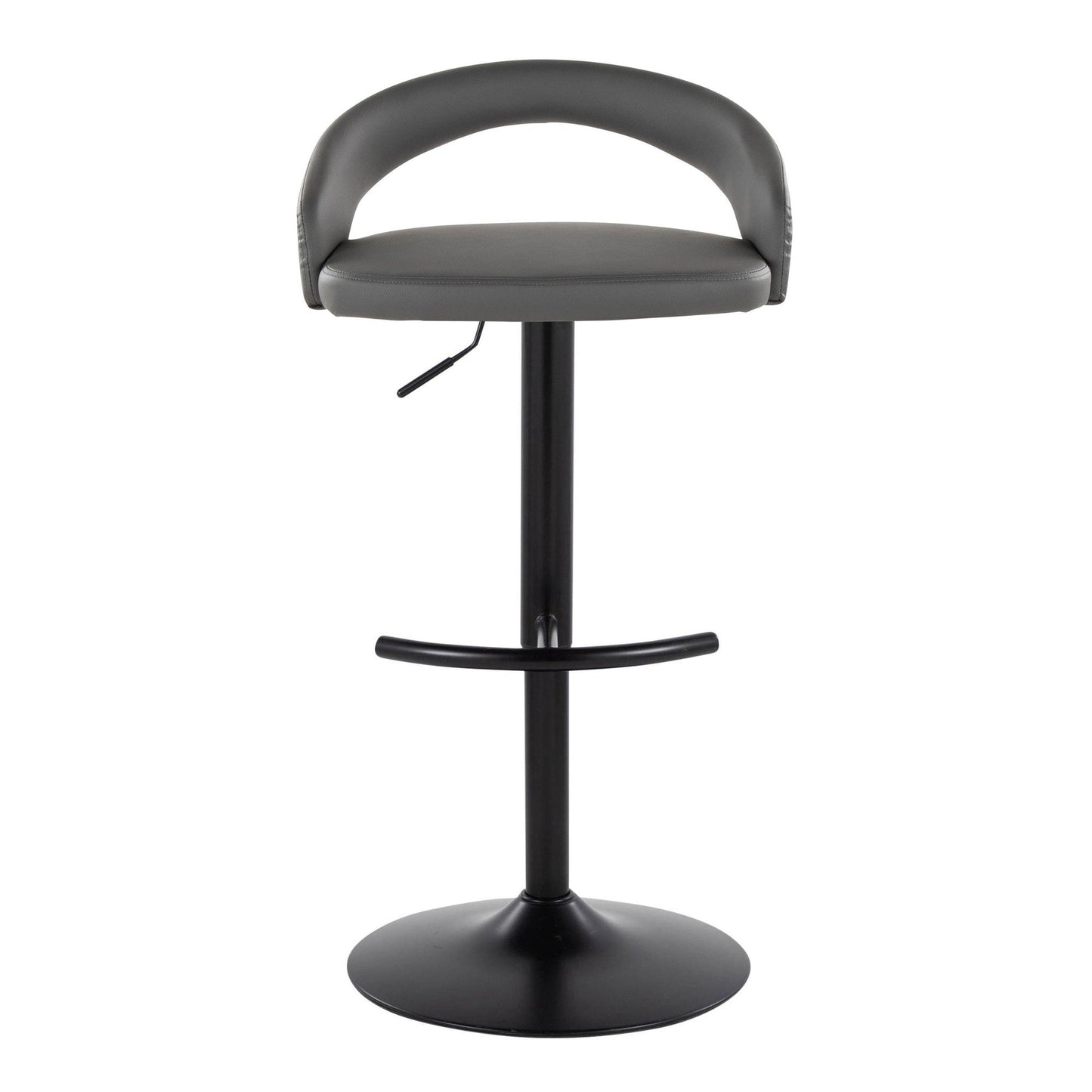 Majestic Office Furniture Upholstered Adjustable Barstool