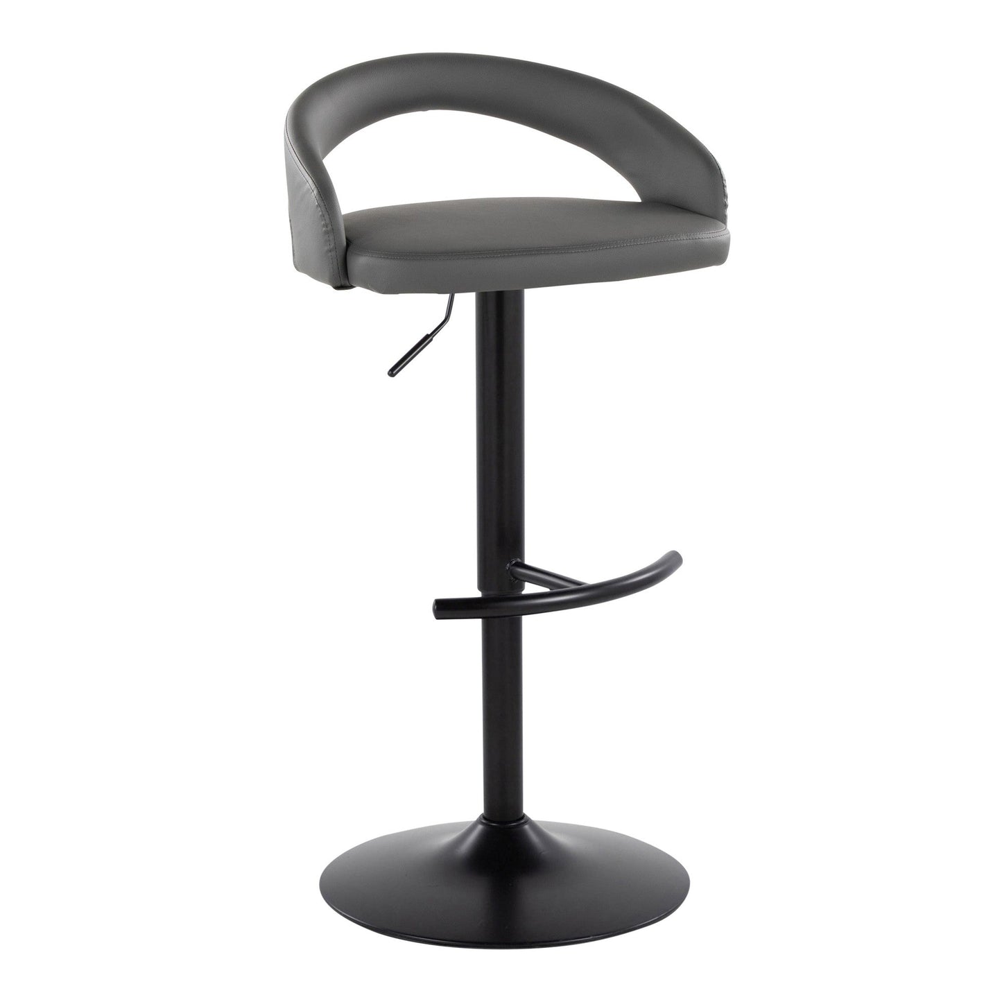 Majestic Office Furniture Upholstered Adjustable Barstool