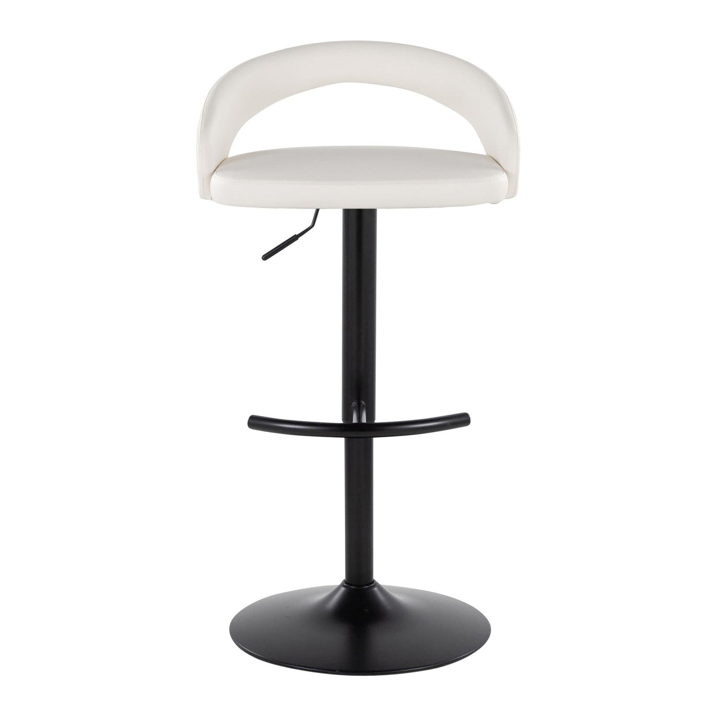 Majestic Office Furniture Upholstered Adjustable Barstool