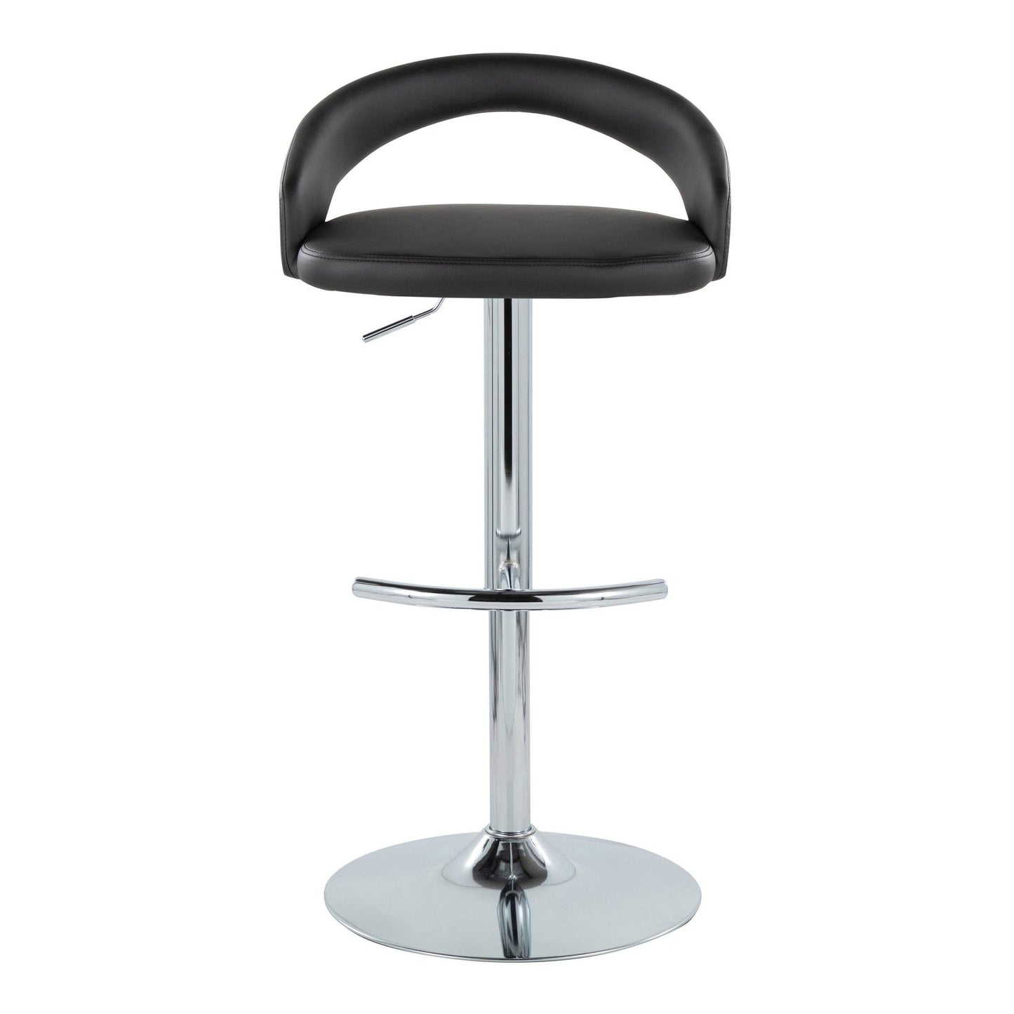 Majestic Office Furniture Upholstered Adjustable Barstool