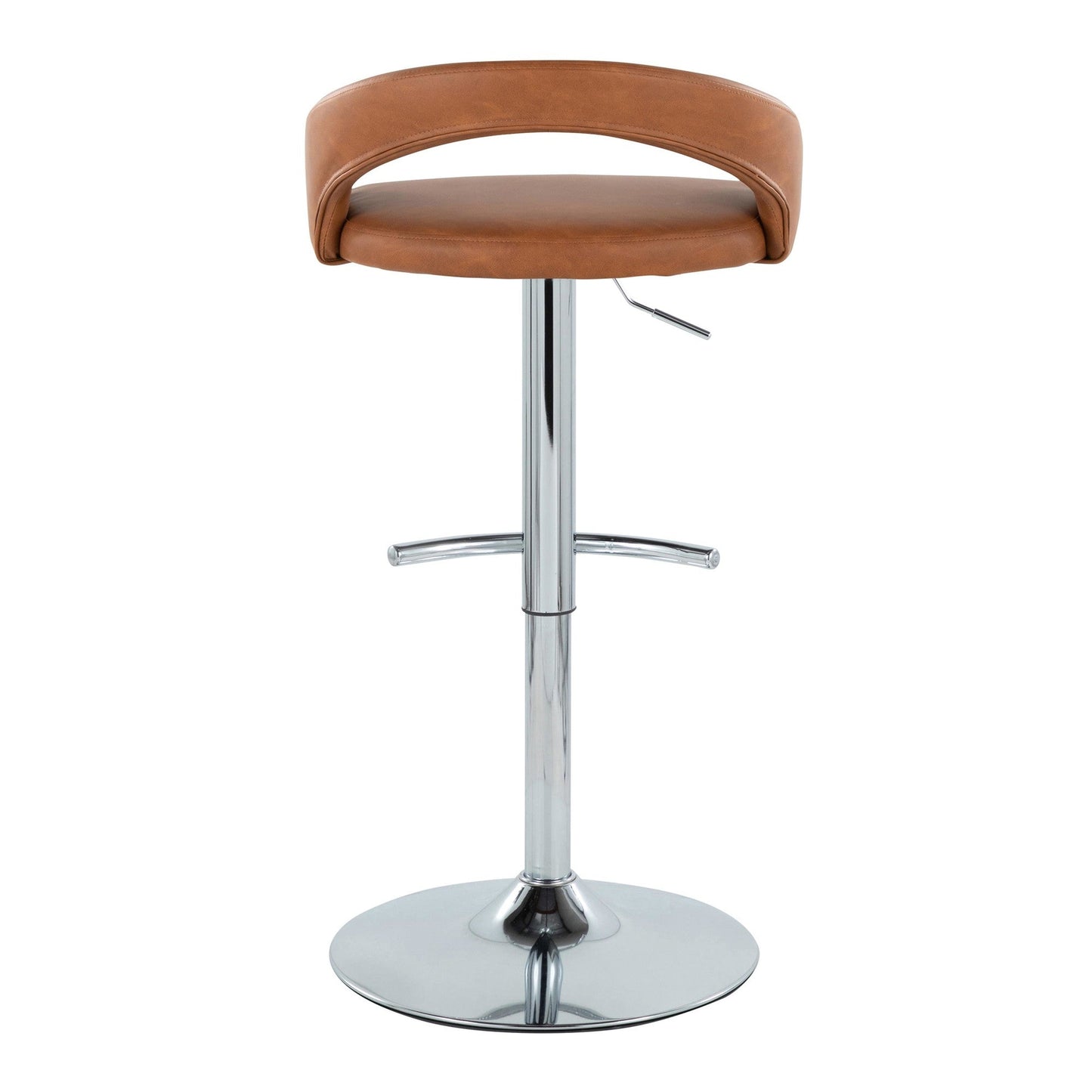Majestic Office Furniture Upholstered Adjustable Barstool
