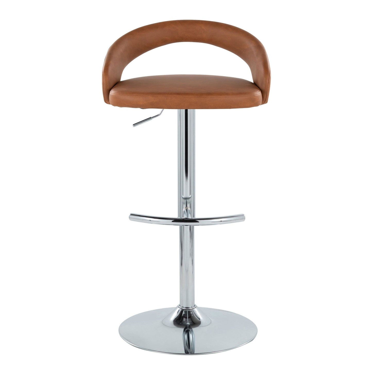 Majestic Office Furniture Upholstered Adjustable Barstool