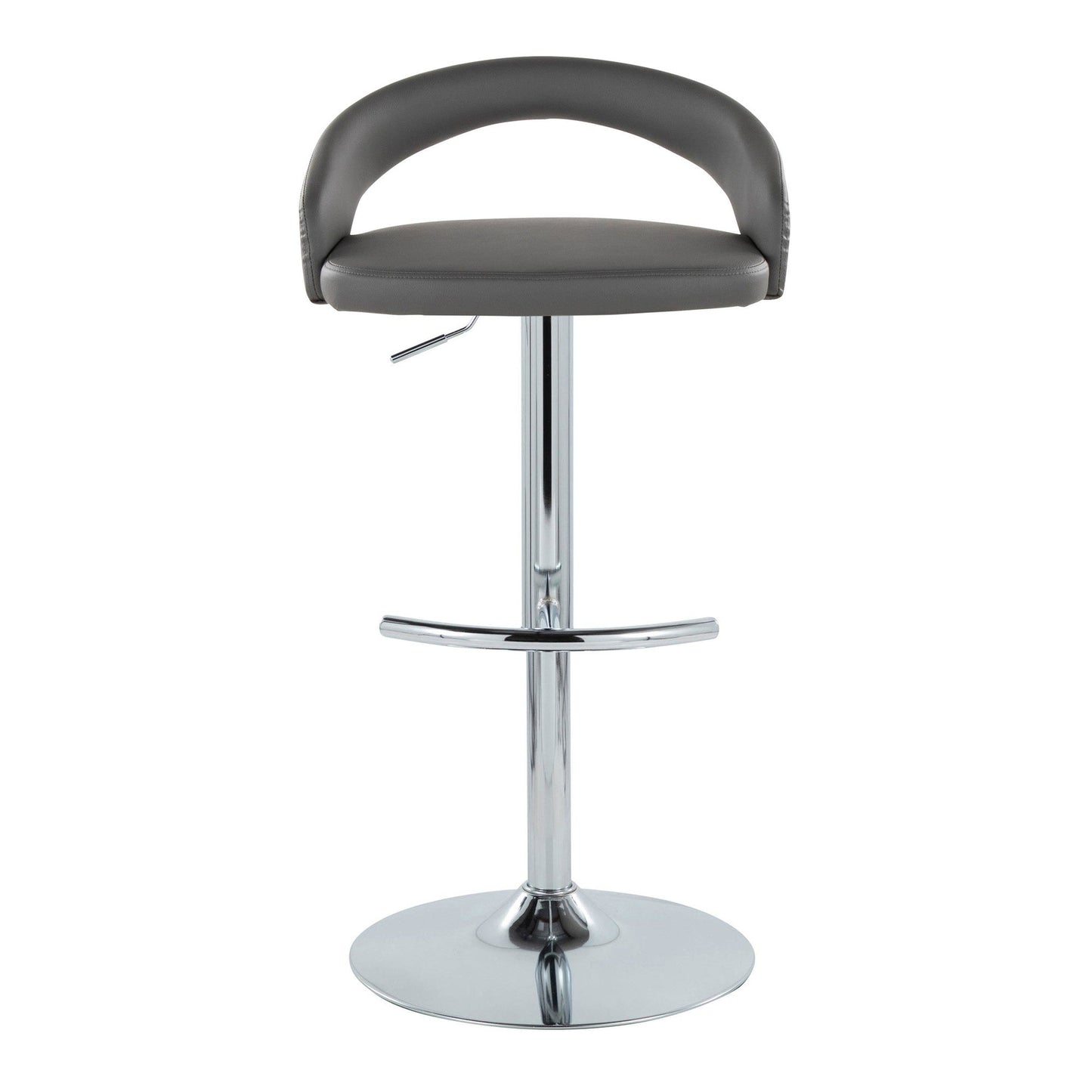 Majestic Office Furniture Upholstered Adjustable Barstool