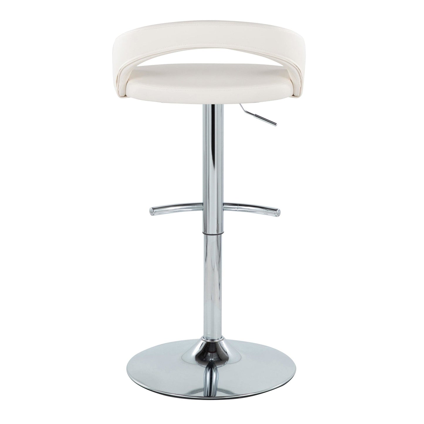 Majestic Office Furniture Upholstered Adjustable Barstool