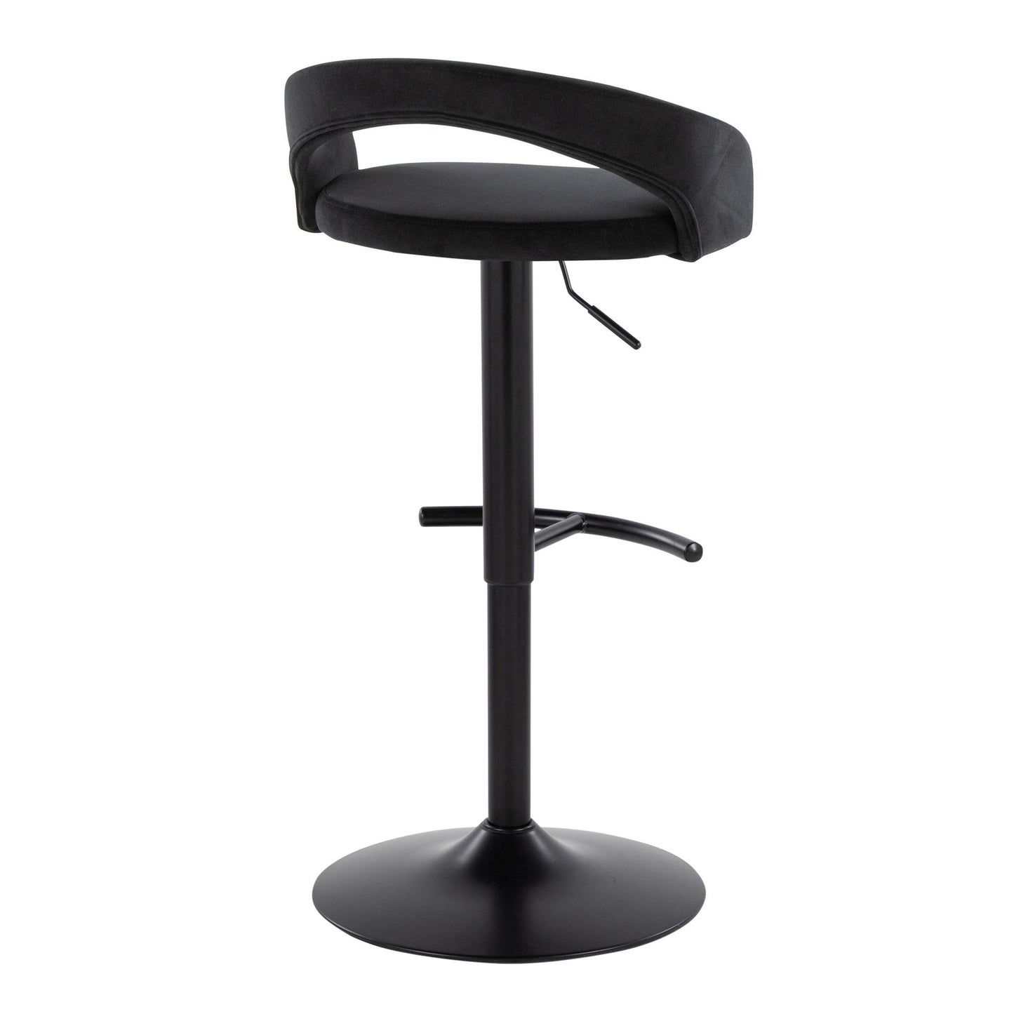 Majestic Office Furniture Upholstered Adjustable Barstool