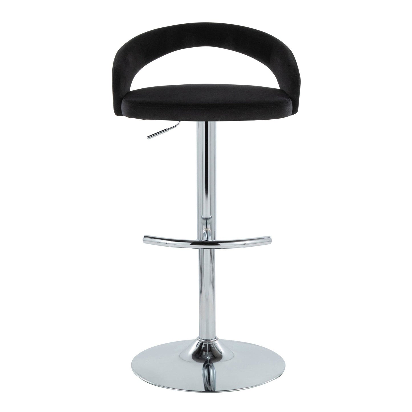 Majestic Office Furniture Upholstered Adjustable Barstool