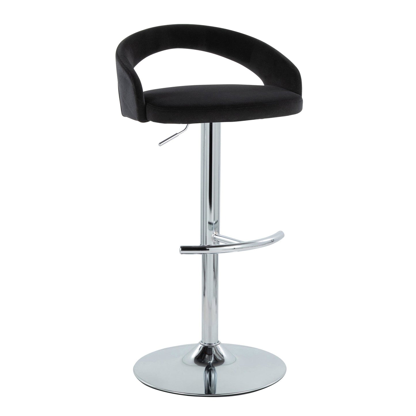 Majestic Office Furniture Upholstered Adjustable Barstool