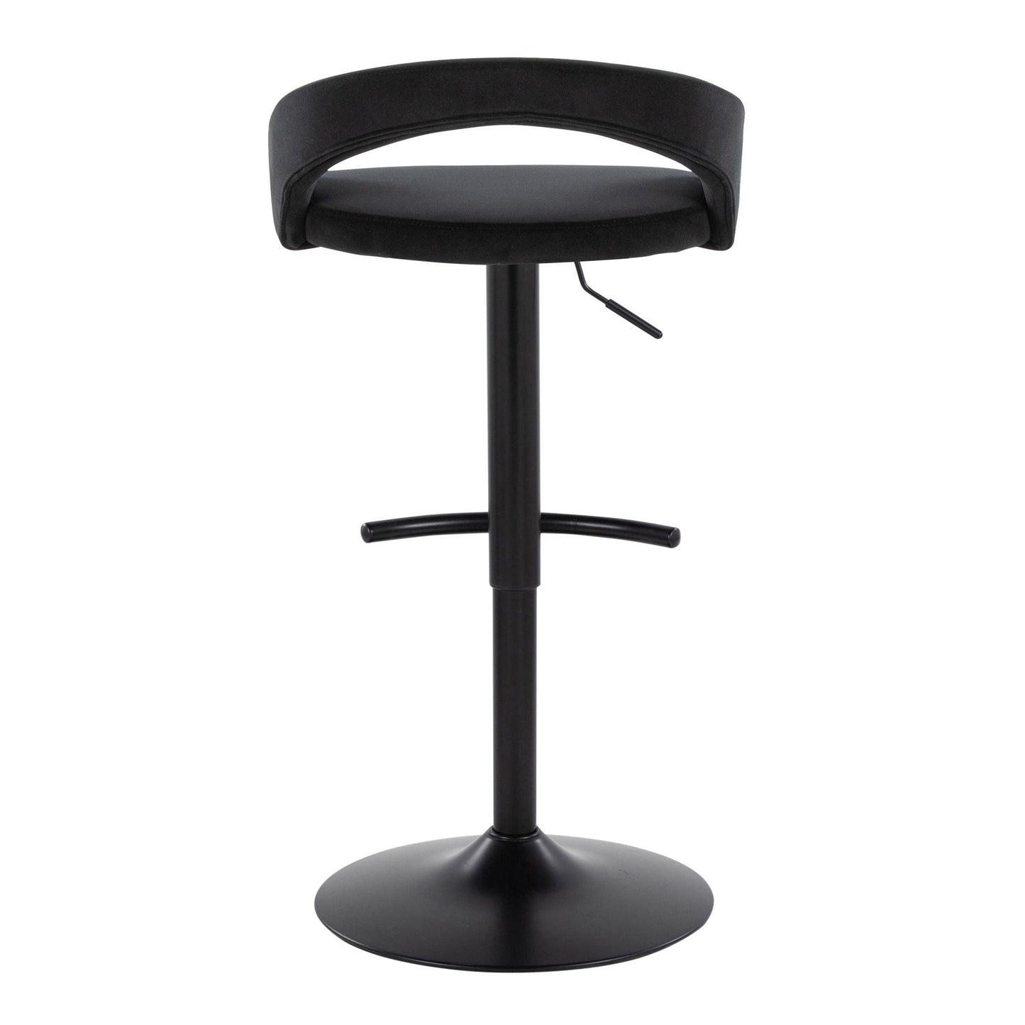 Majestic Office Furniture Upholstered Adjustable Barstool - Set of 2