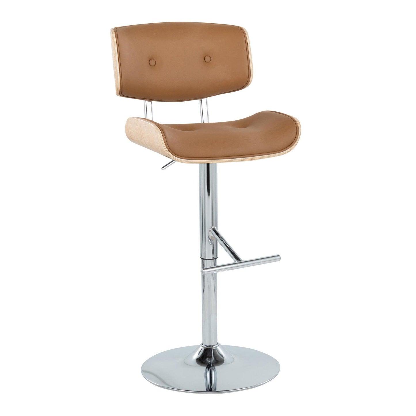 Majestic Office Furniture Adjustable Barstool - Set of 2