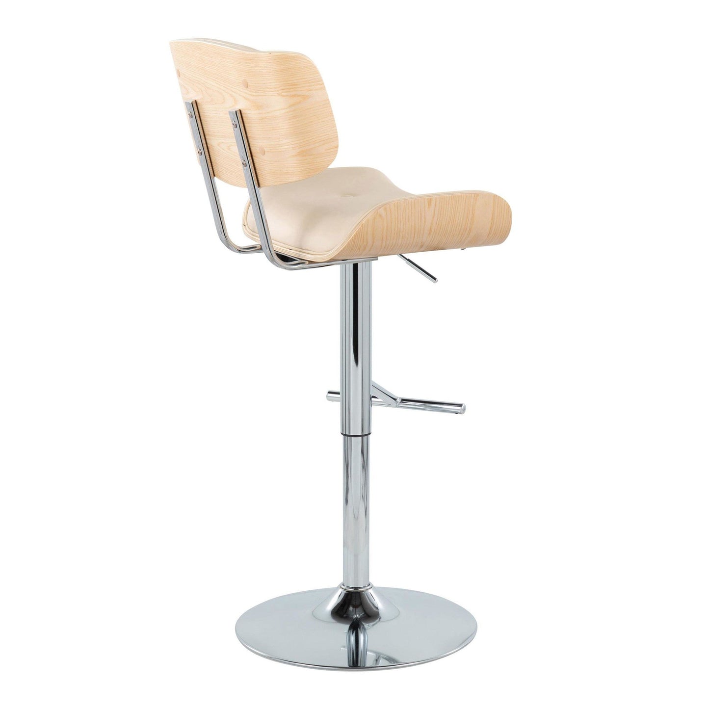Majestic Office Furniture Adjustable Barstool - Set of 2
