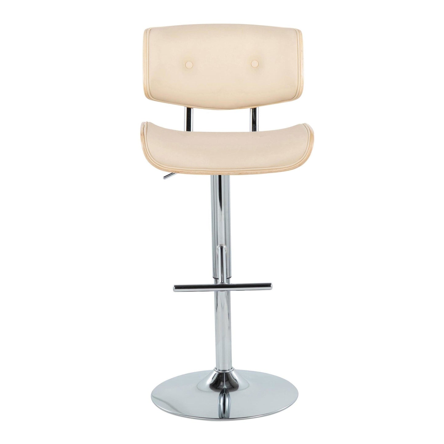 Majestic Office Furniture Adjustable Barstool - Set of 2