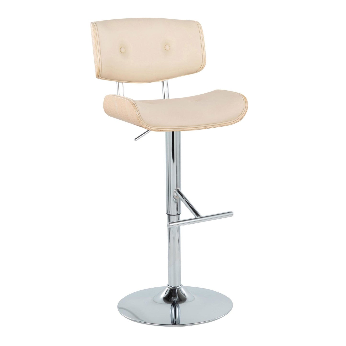 Majestic Office Furniture Adjustable Barstool - Set of 2