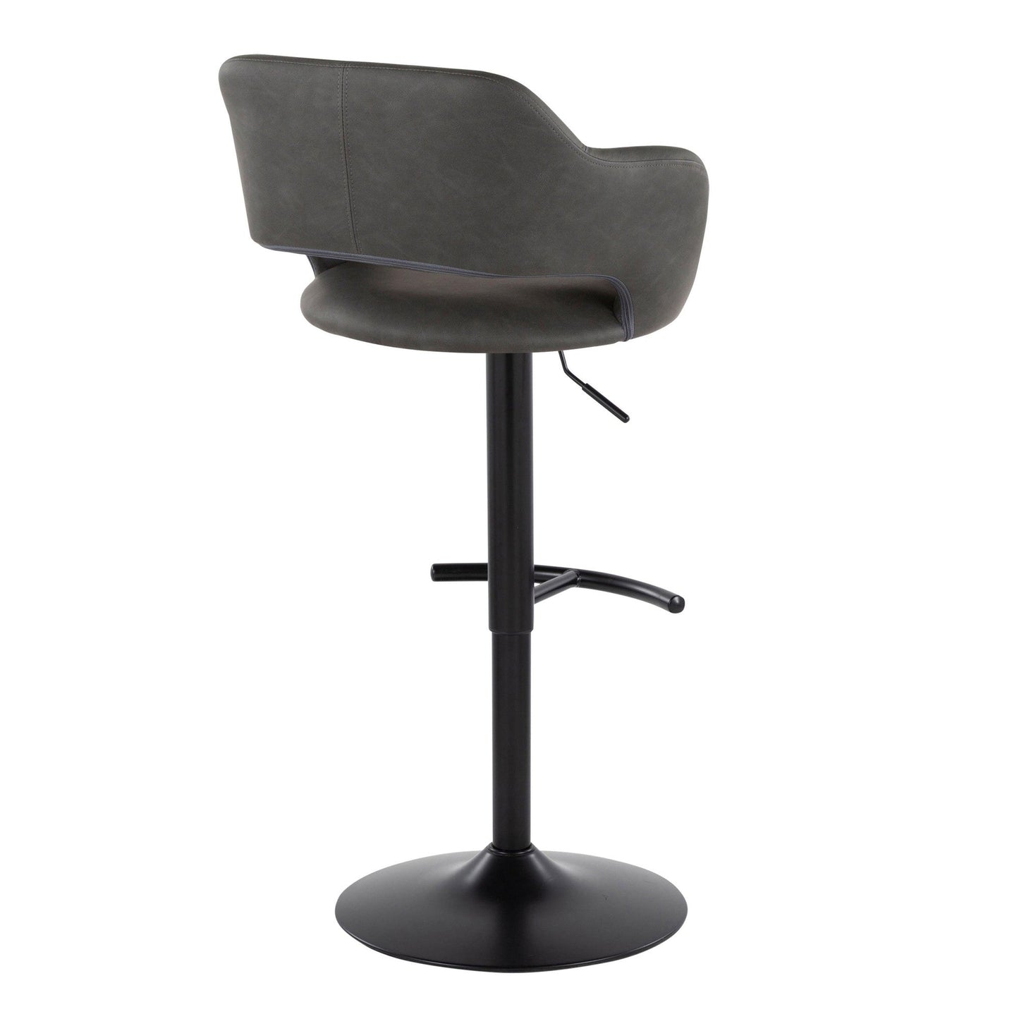 Majestic Office Furniture Adjustable Barstool - Set of 2
