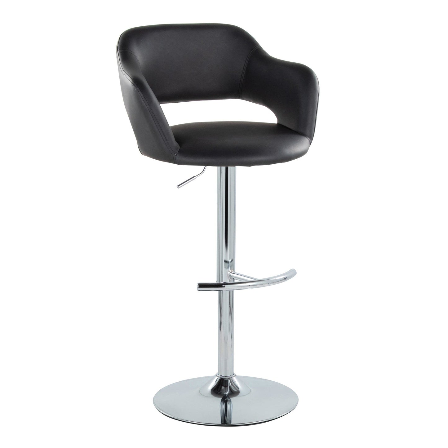 Majestic Office Furniture Adjustable Barstool - Set of 2