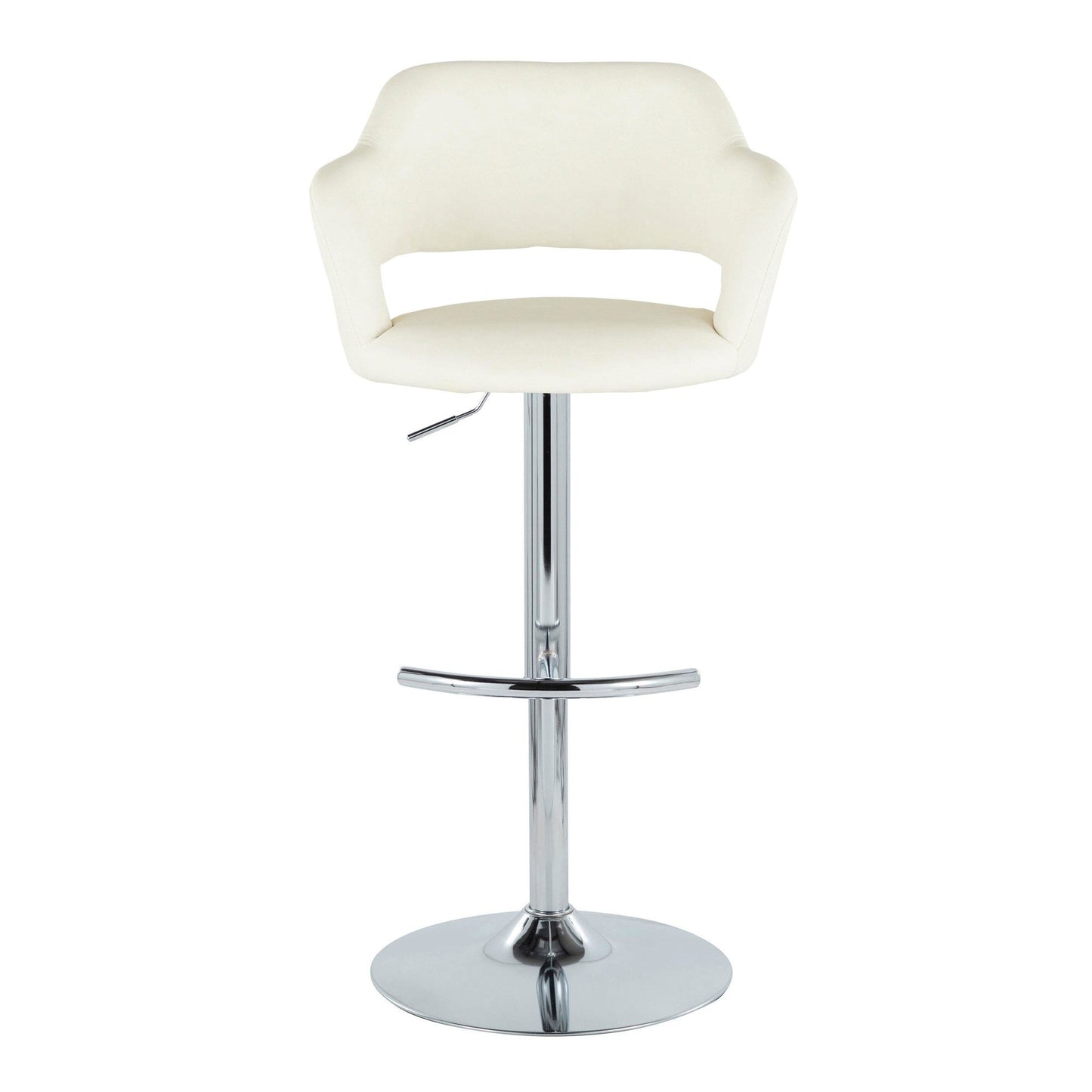 Majestic Office Furniture Adjustable Barstool - Set of 2