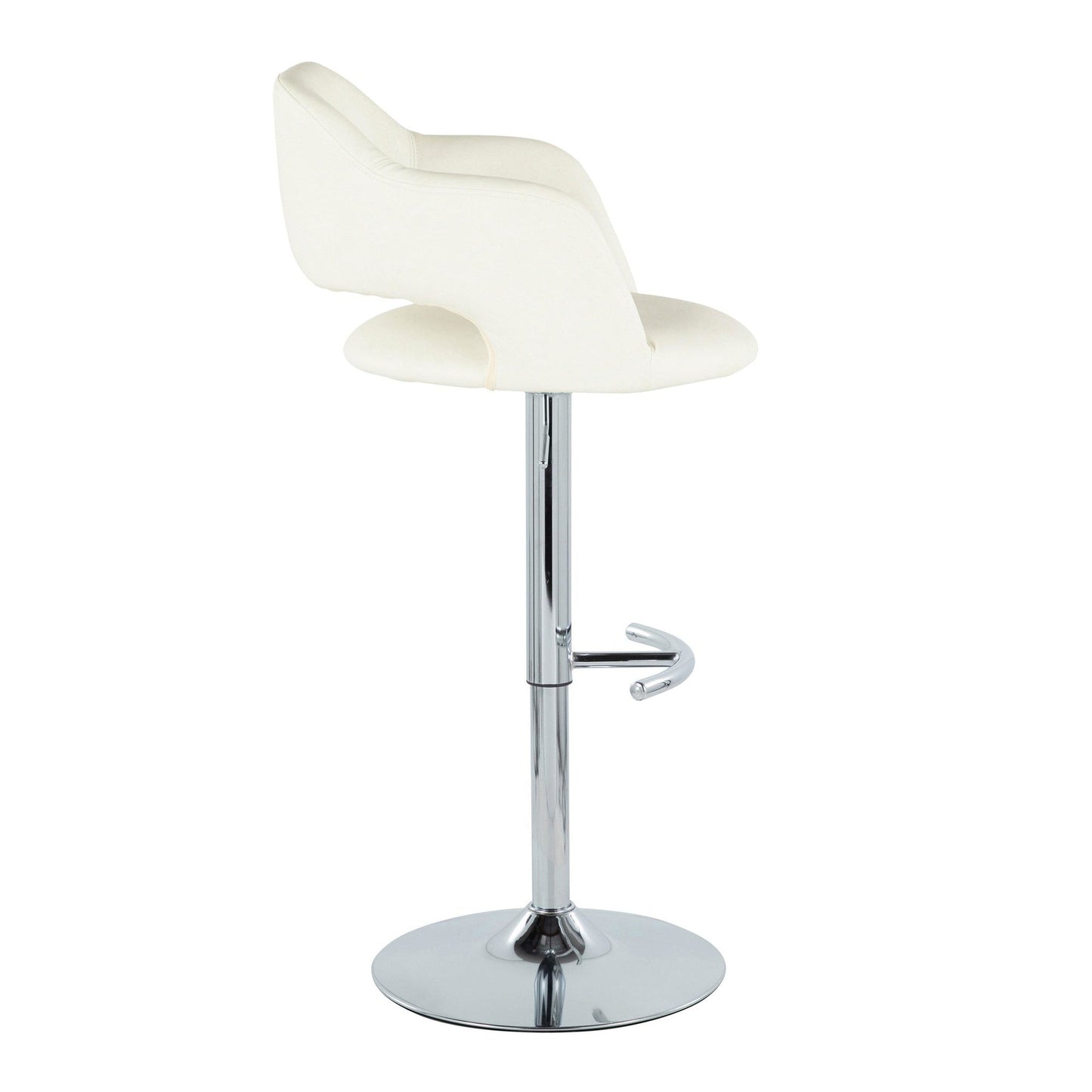 Majestic Office Furniture Adjustable Barstool - Set of 2