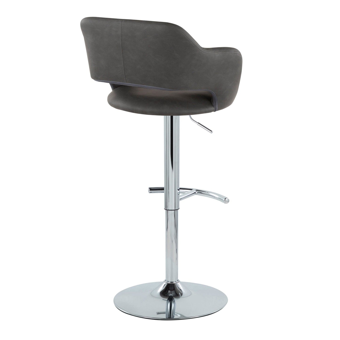 Majestic Office Furniture Adjustable Barstool - Set of 2