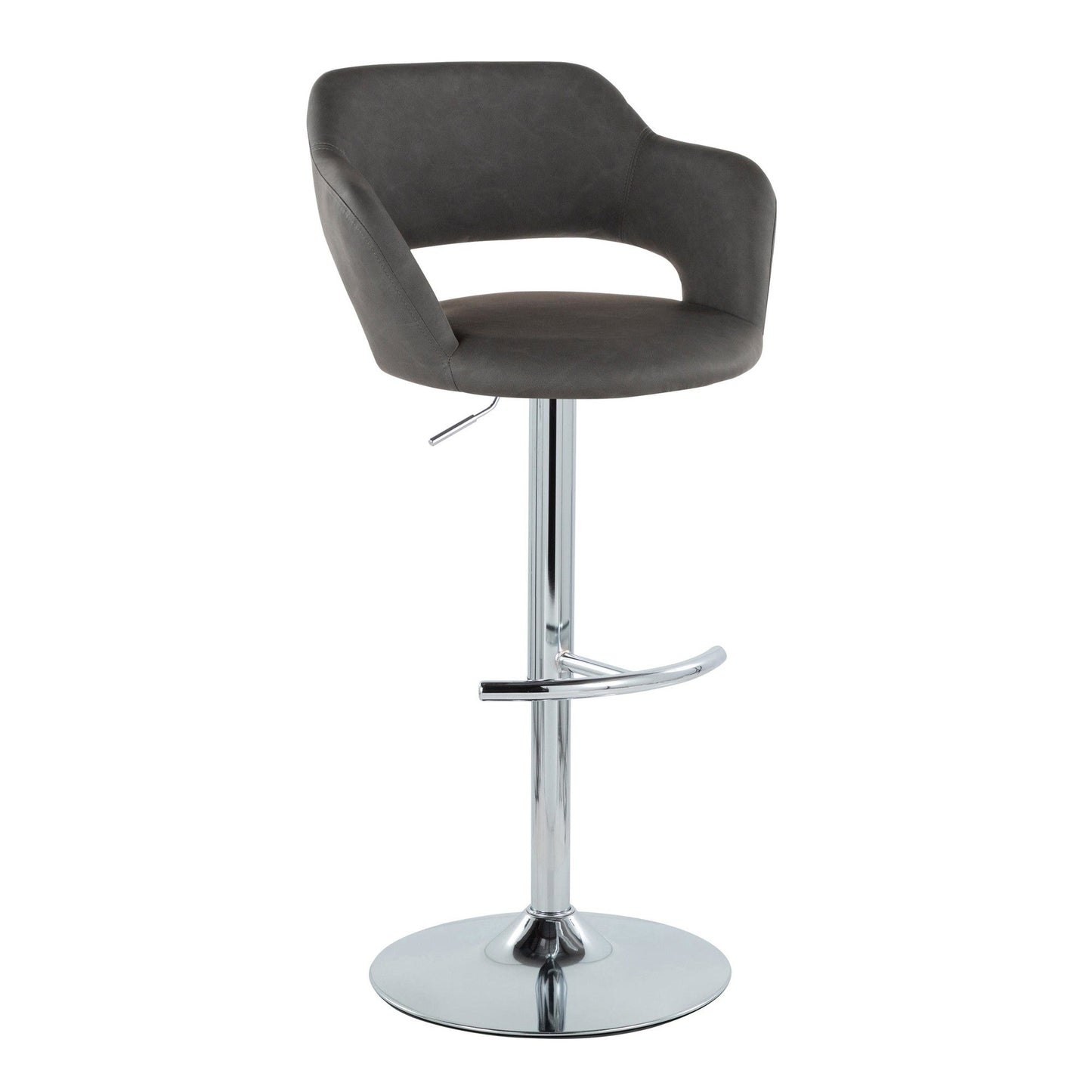 Majestic Office Furniture Adjustable Barstool - Set of 2