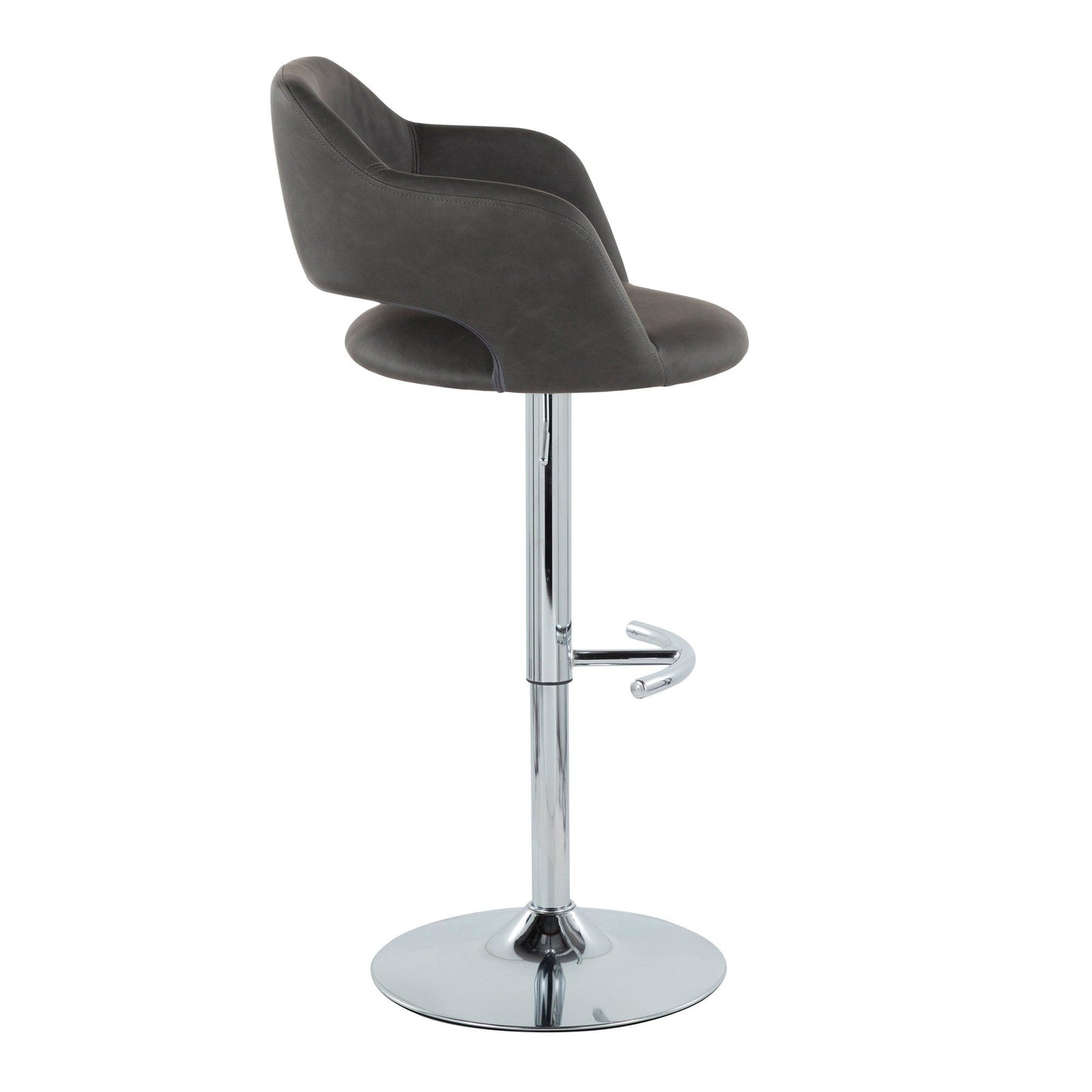 Majestic Office Furniture Adjustable Barstool - Set of 2