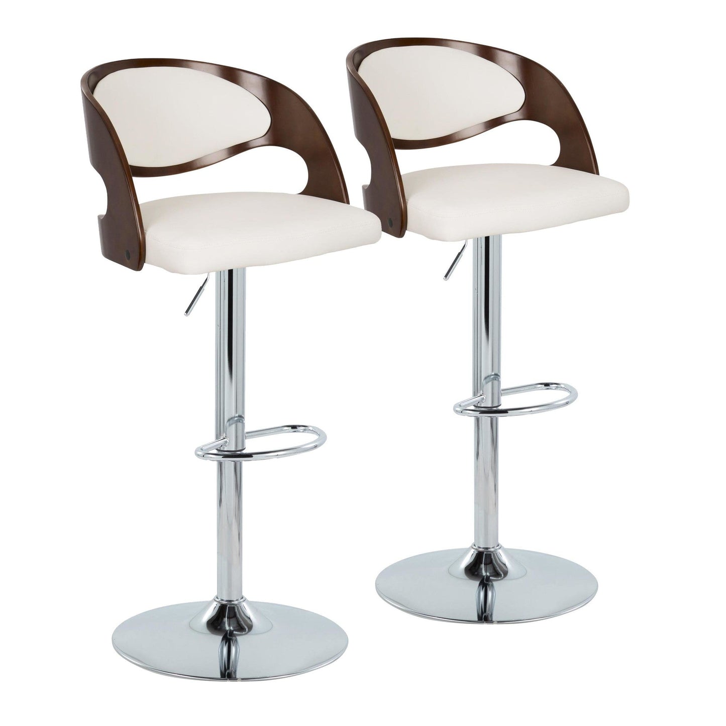 Majestic Office Furniture Adjustable Barstool - Set of 2