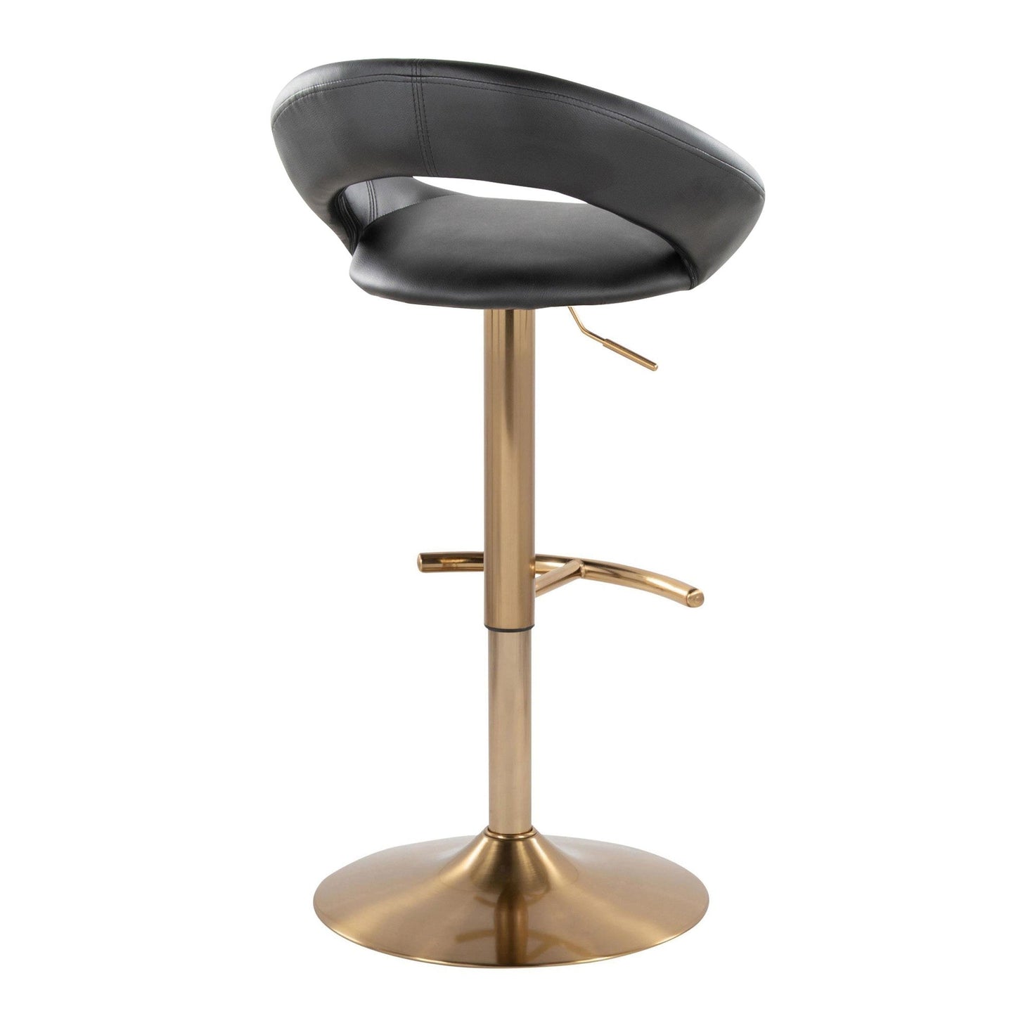 Lumisource Posh Adjustable Barstool - Set of 2