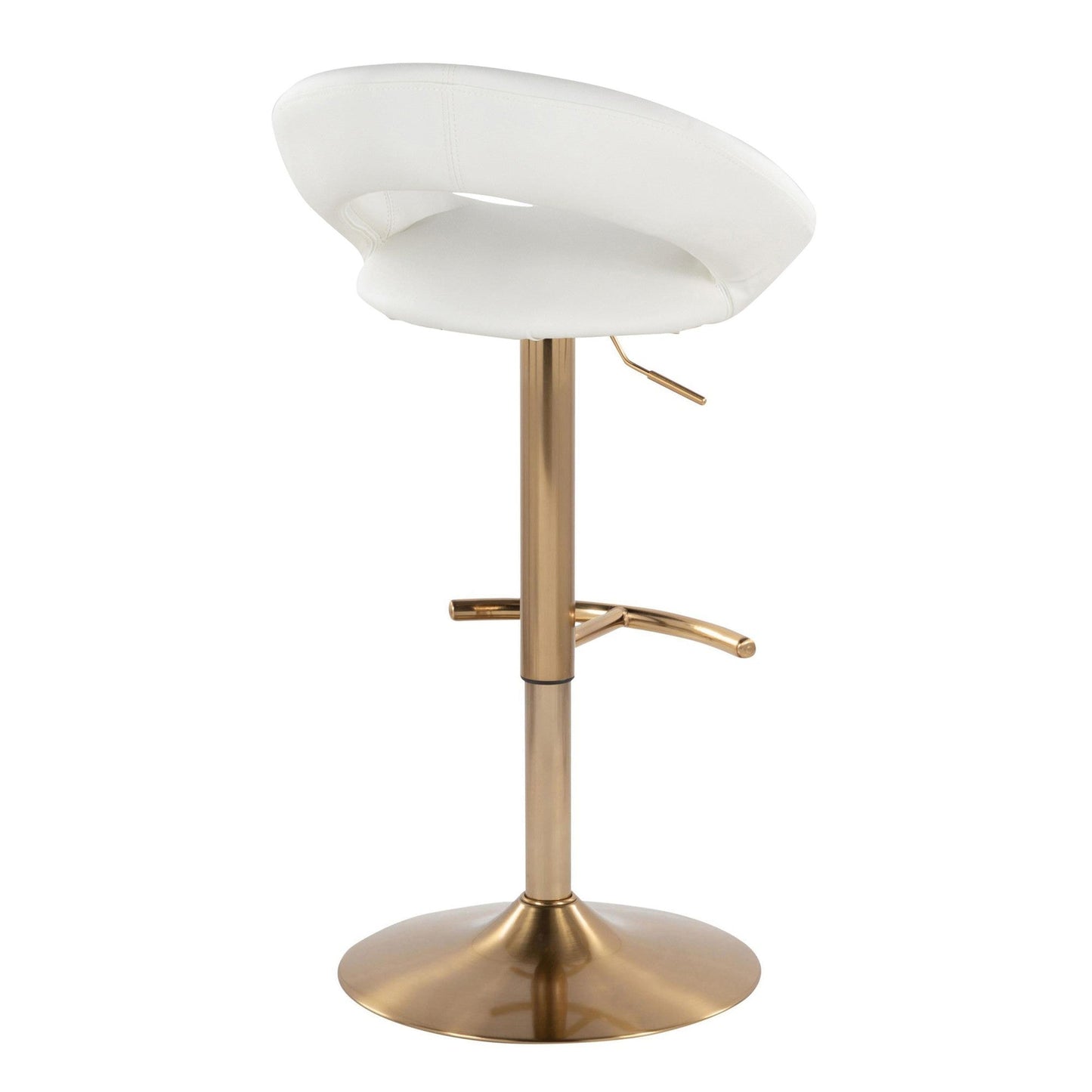 Lumisource Posh Adjustable Barstool - Set of 2