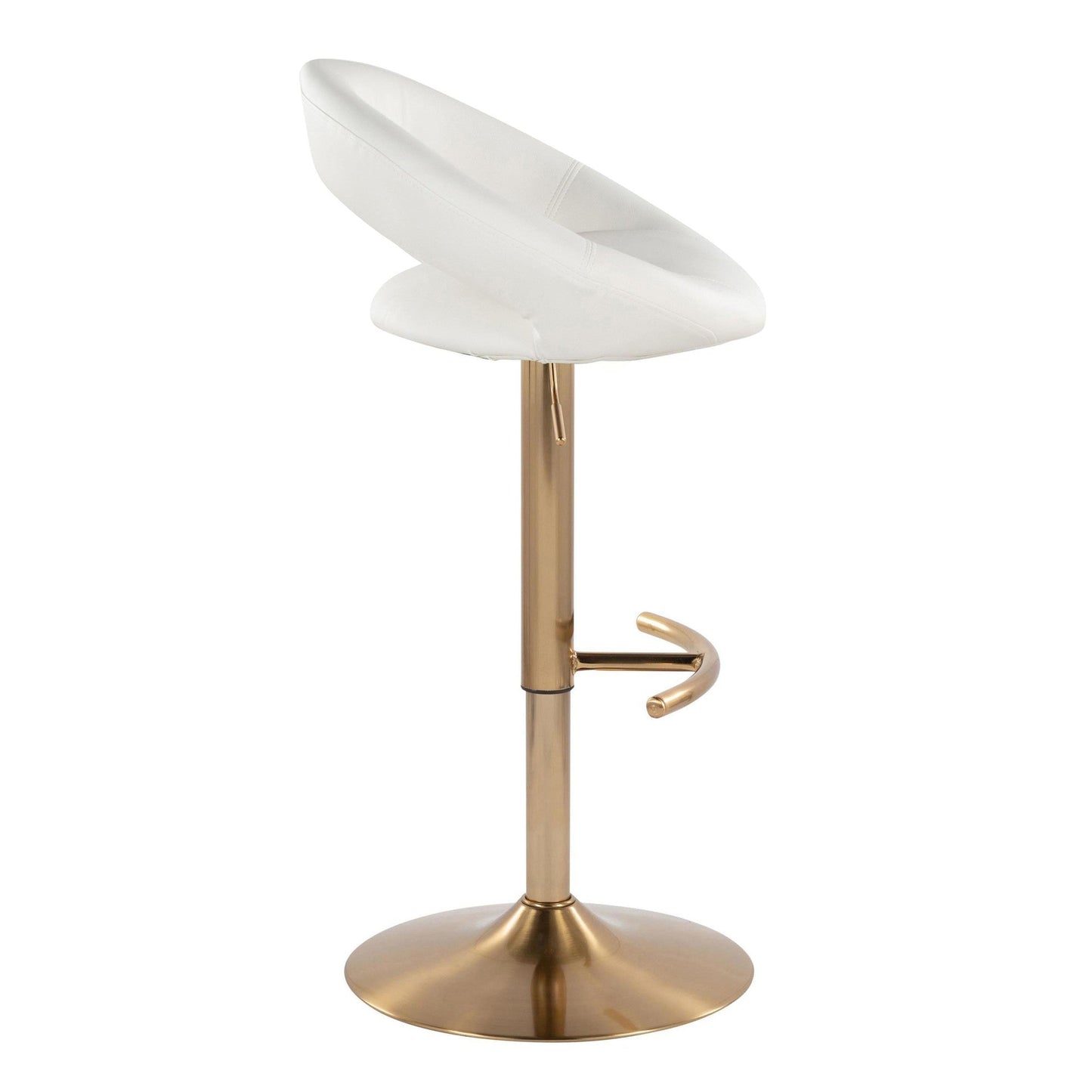 Lumisource Posh Adjustable Barstool - Set of 2