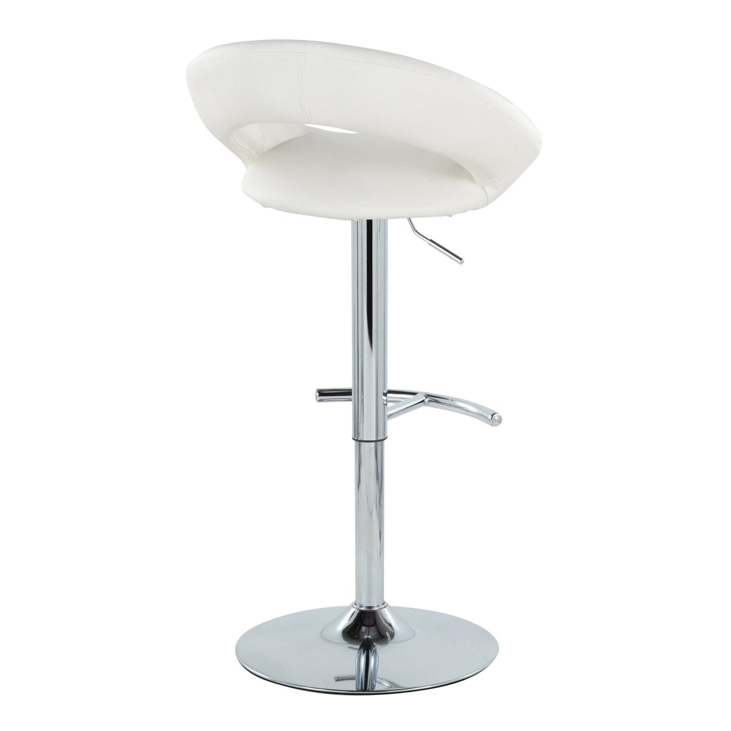 Lumisource Posh Adjustable Barstool - Set of 2