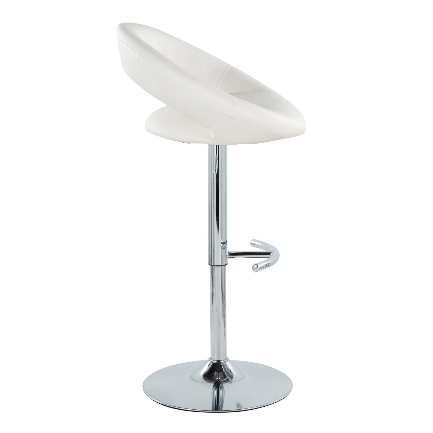 Lumisource Posh Adjustable Barstool - Set of 2