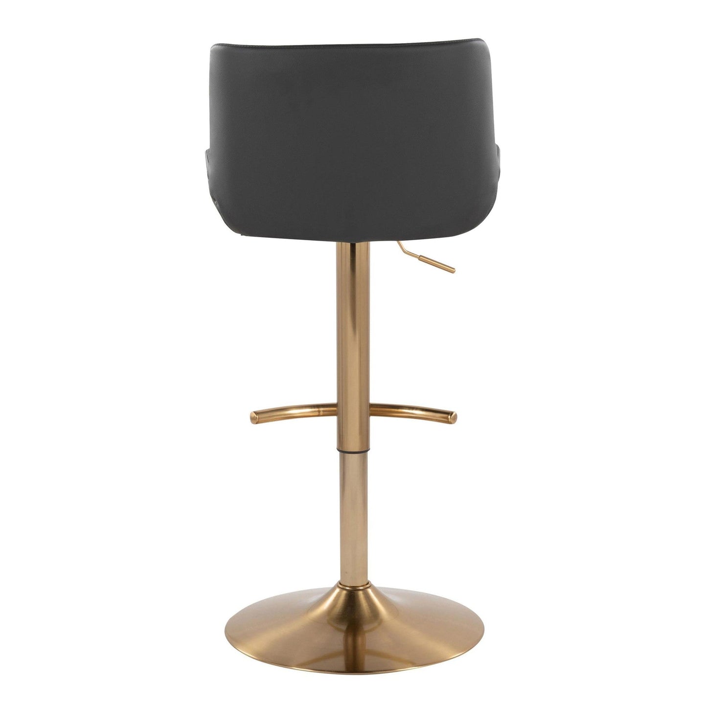 Majestic Office Furniture Upholstered Adjustable Barstool - Set of 2