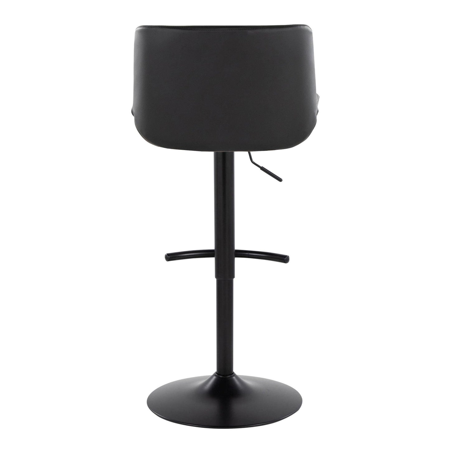 Majestic Office Furniture Upholstered Adjustable Barstool - Set of 2