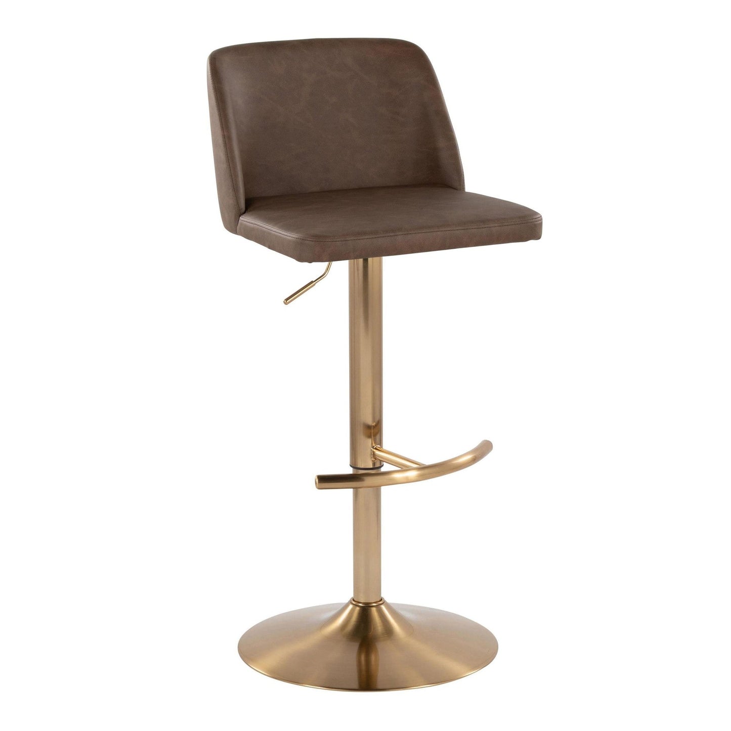 Majestic Office Furniture Adjustable Barstool - Set of 2