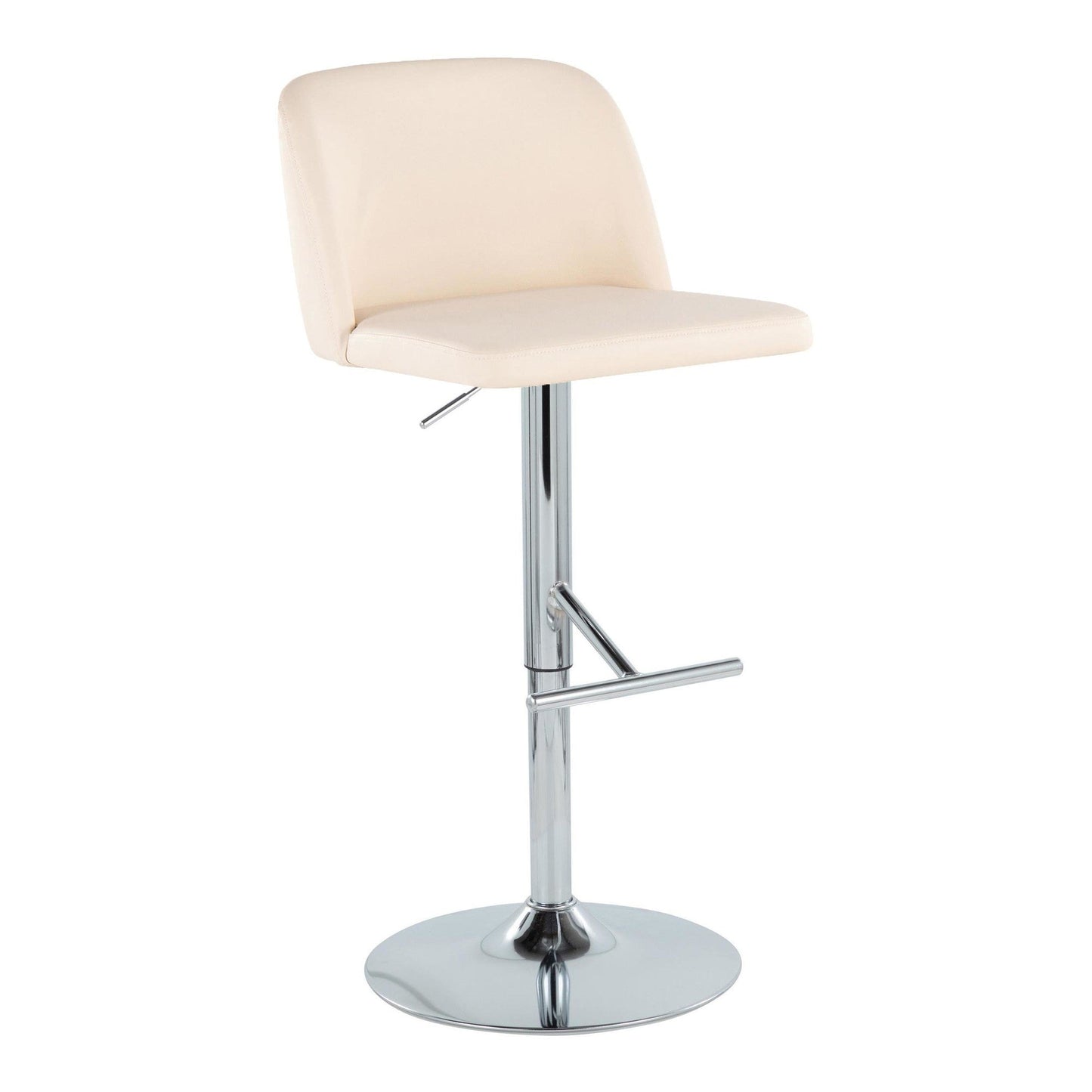 Majestic Office Furniture Adjustable Barstool - Set of 2