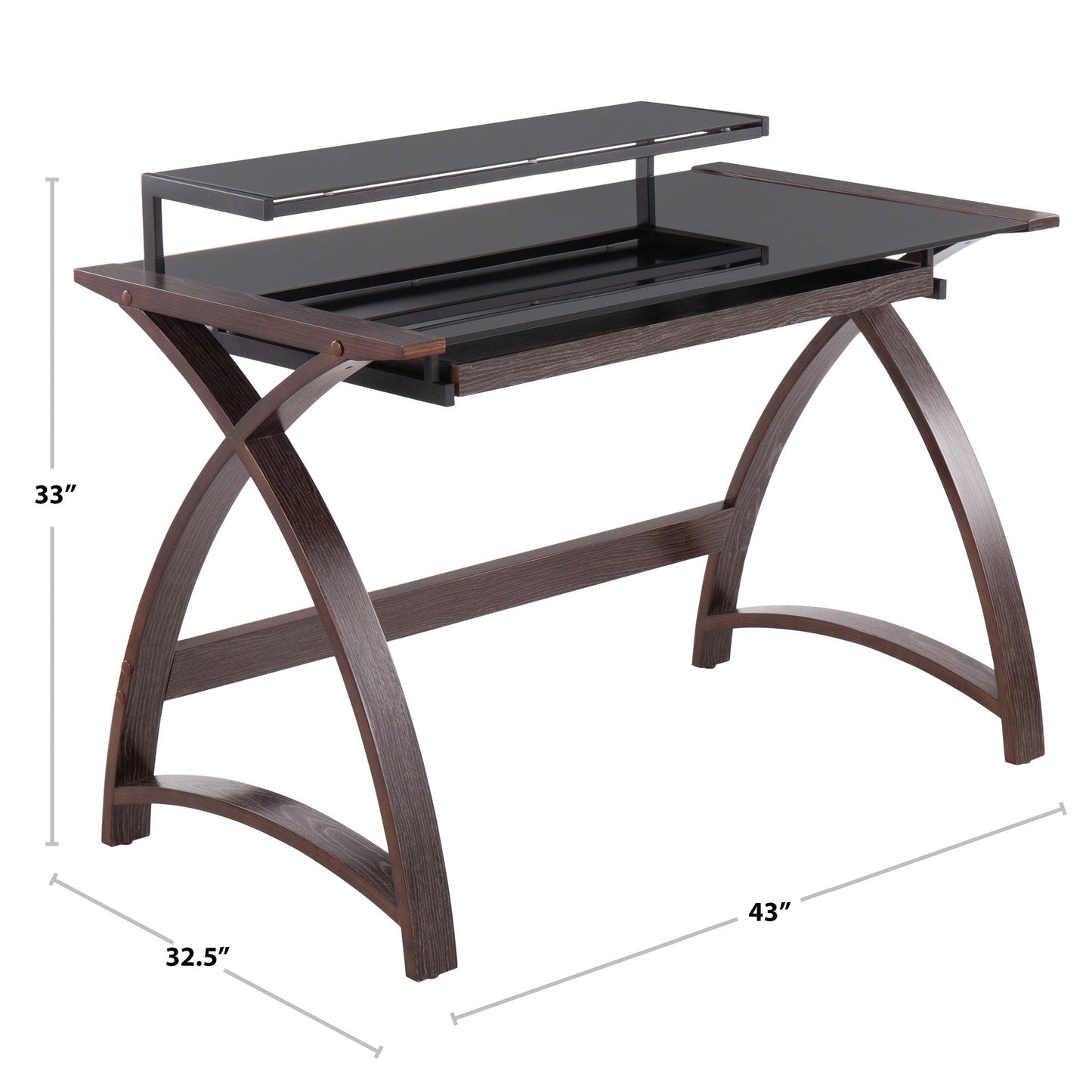Lumisource Bentley Office Desk