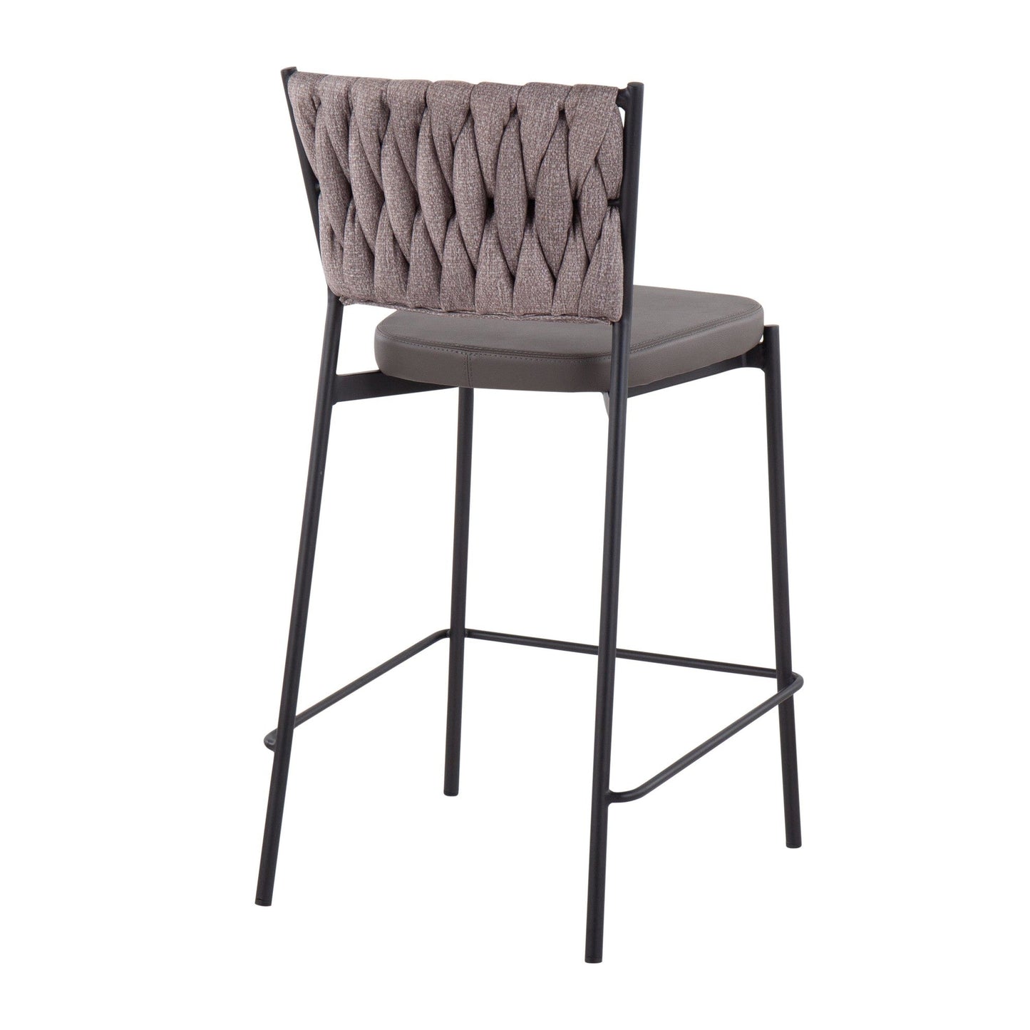 Majestic Office Furniture Tania 24" Fixed-Height Counter Stool - Set of 2