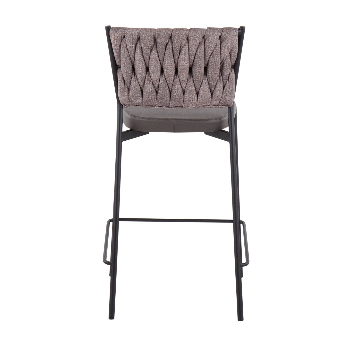 Majestic Office Furniture Tania 24" Fixed-Height Counter Stool - Set of 2