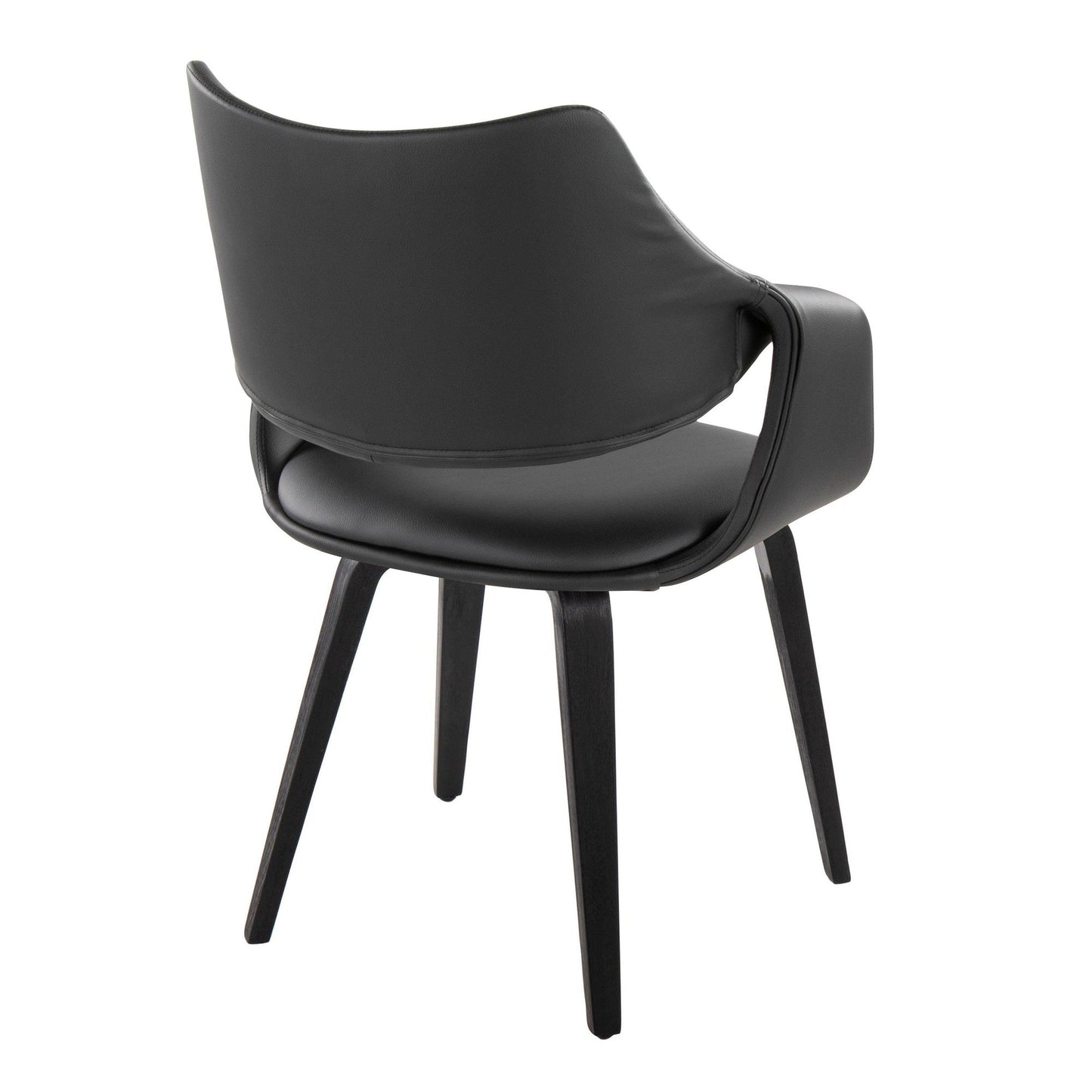 Lumisource Curvo High Back Upholstered Chair - Set of 2