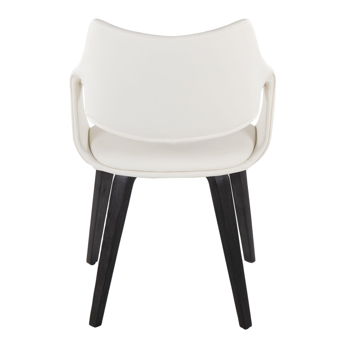 Lumisource Curvo High Back Upholstered Chair - Set of 2