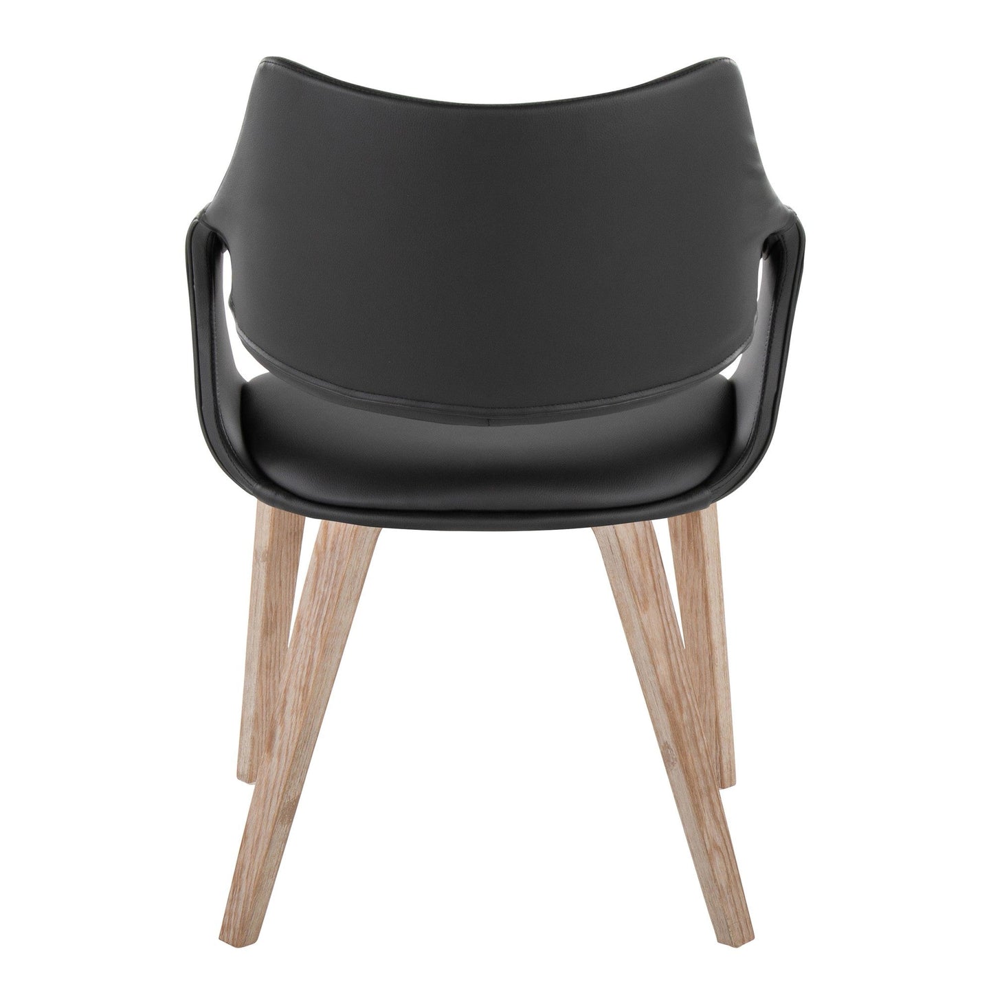 Lumisource Curvo High Back Upholstered Chair - Set of 2