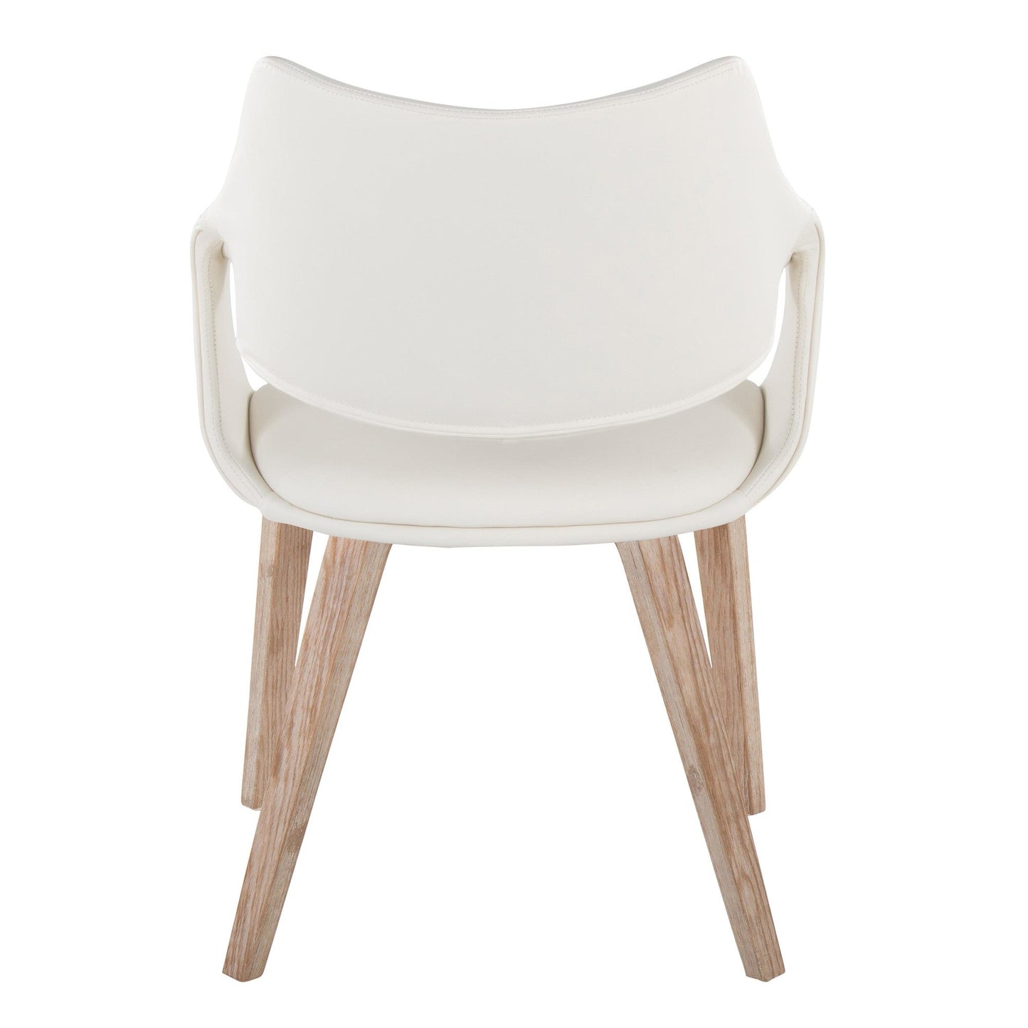 Lumisource Curvo High Back Upholstered Chair - Set of 2