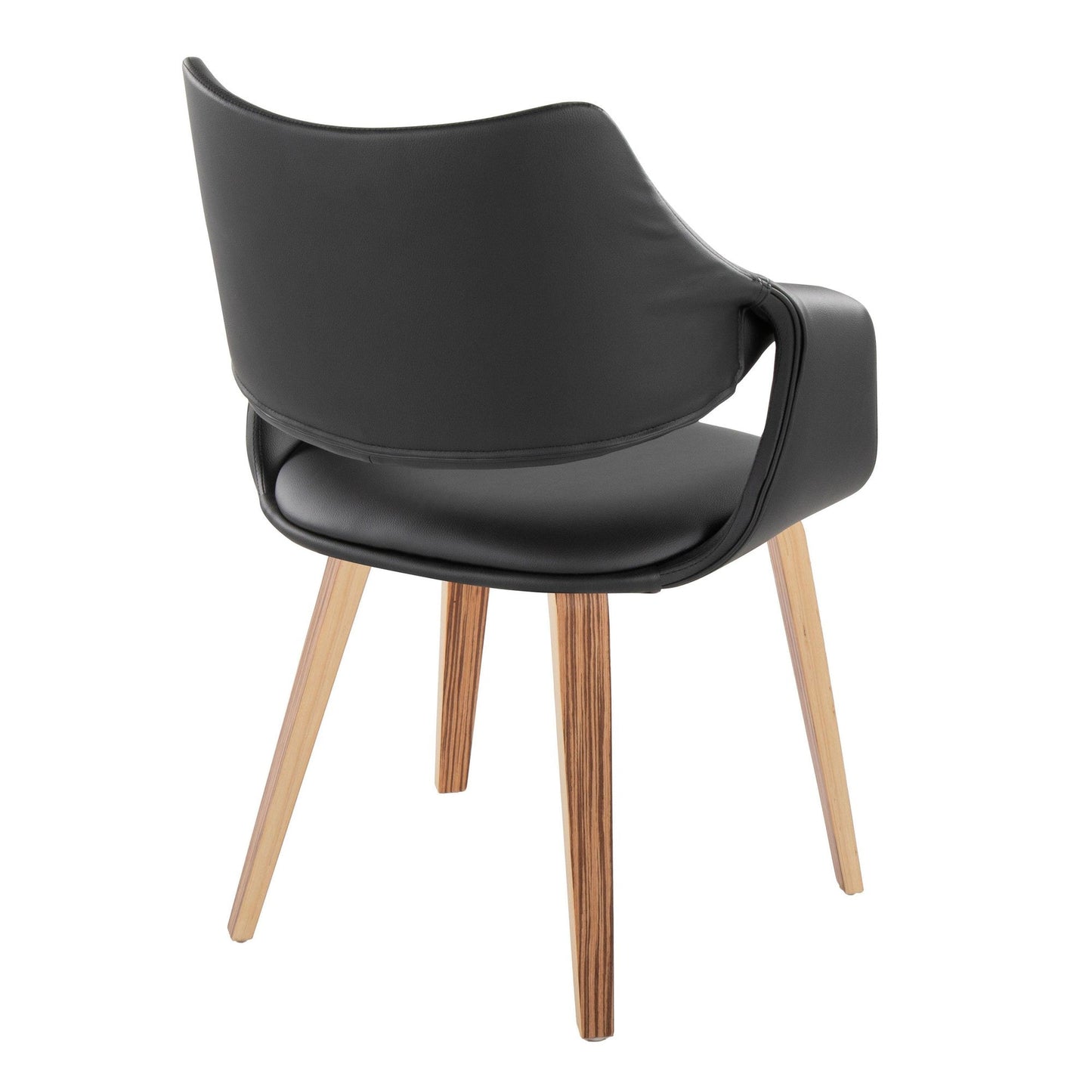 Lumisource Curvo High Back Upholstered Chair - Set of 2
