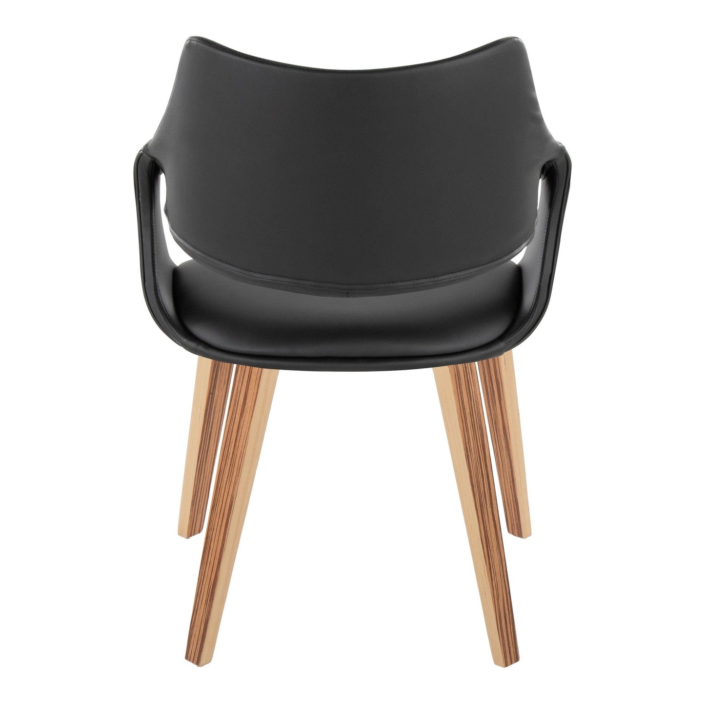 Lumisource Curvo High Back Upholstered Chair - Set of 2