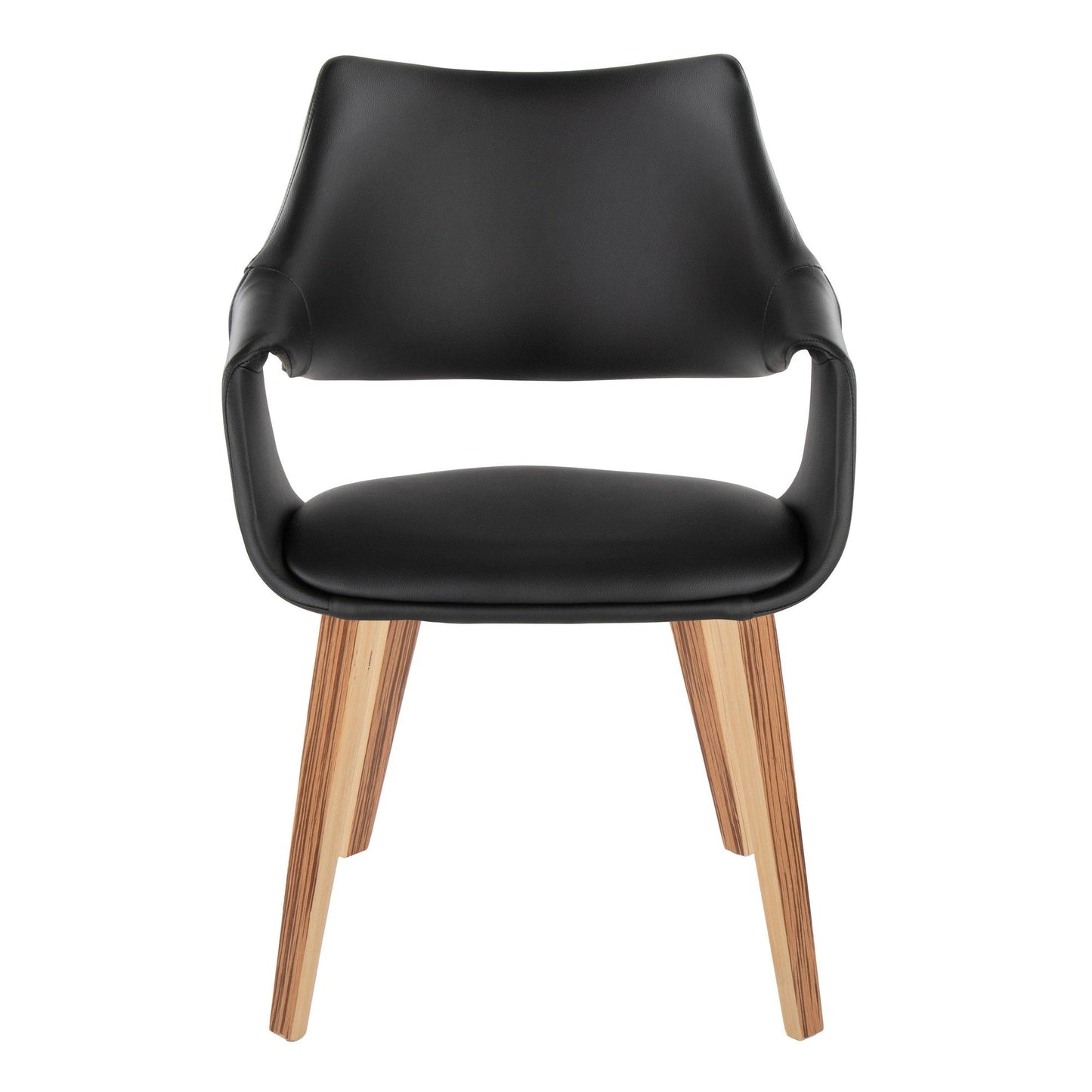 Lumisource Curvo High Back Upholstered Chair - Set of 2