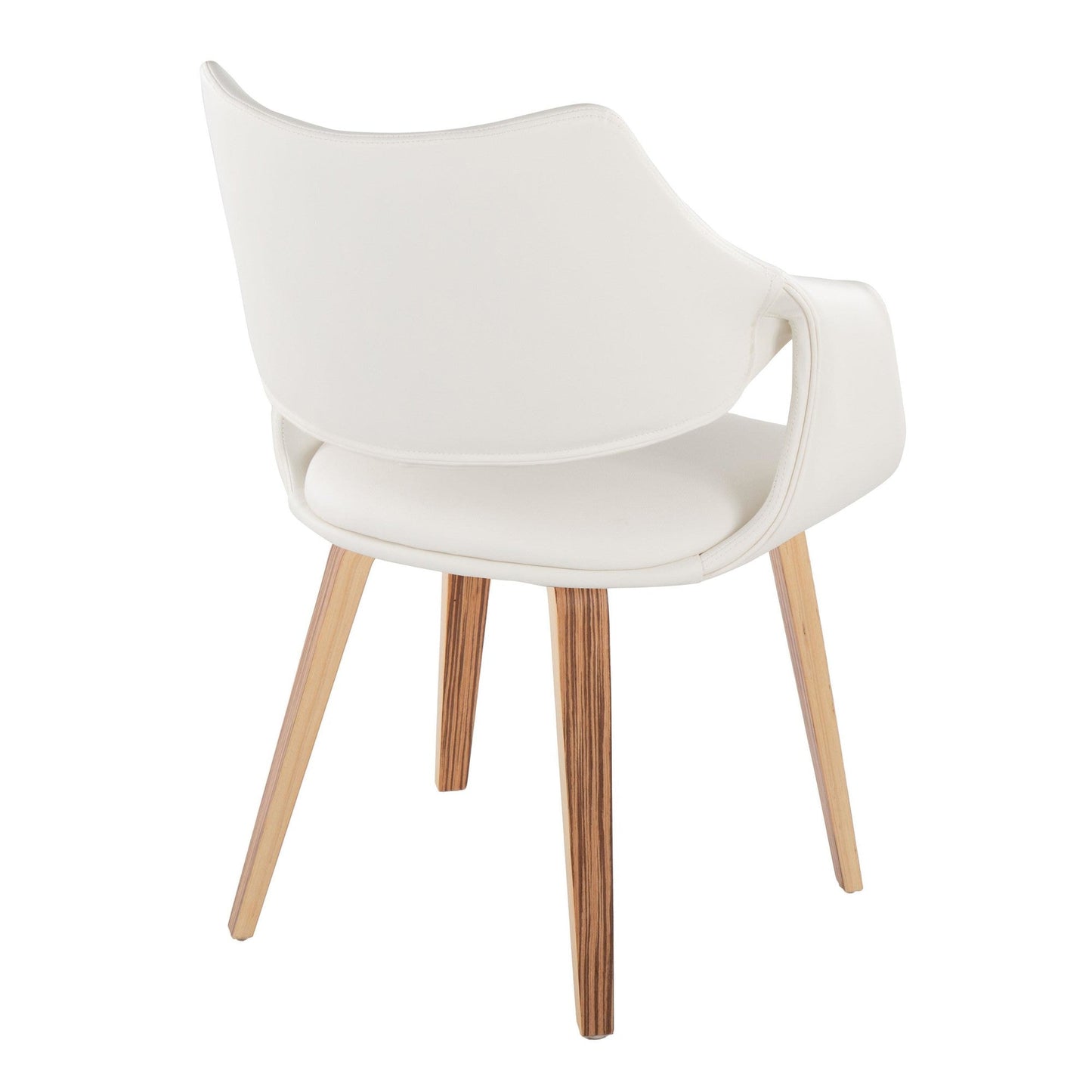 Lumisource Curvo High Back Upholstered Chair - Set of 2